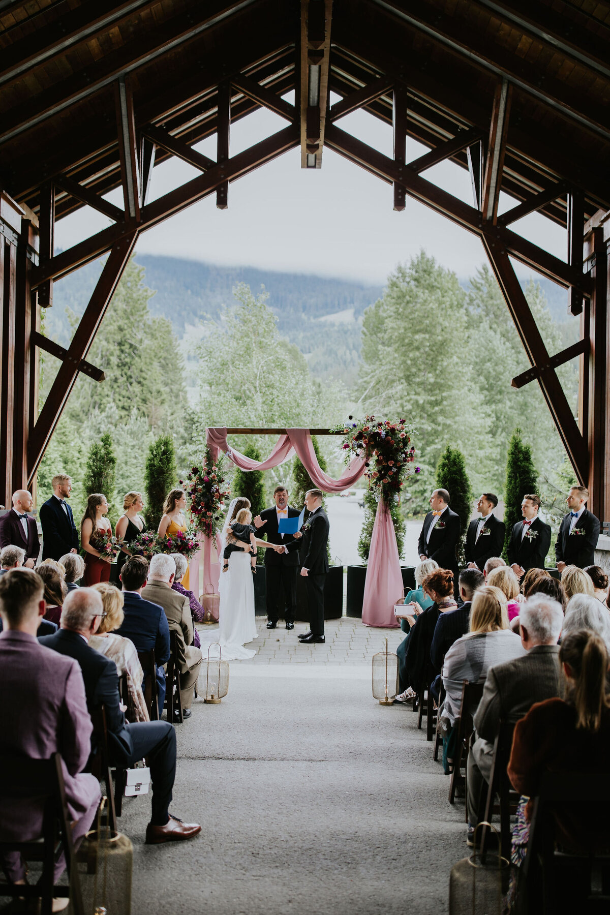 Nita Lake Lodge Whistler wedding ceremony - Within the Flowers