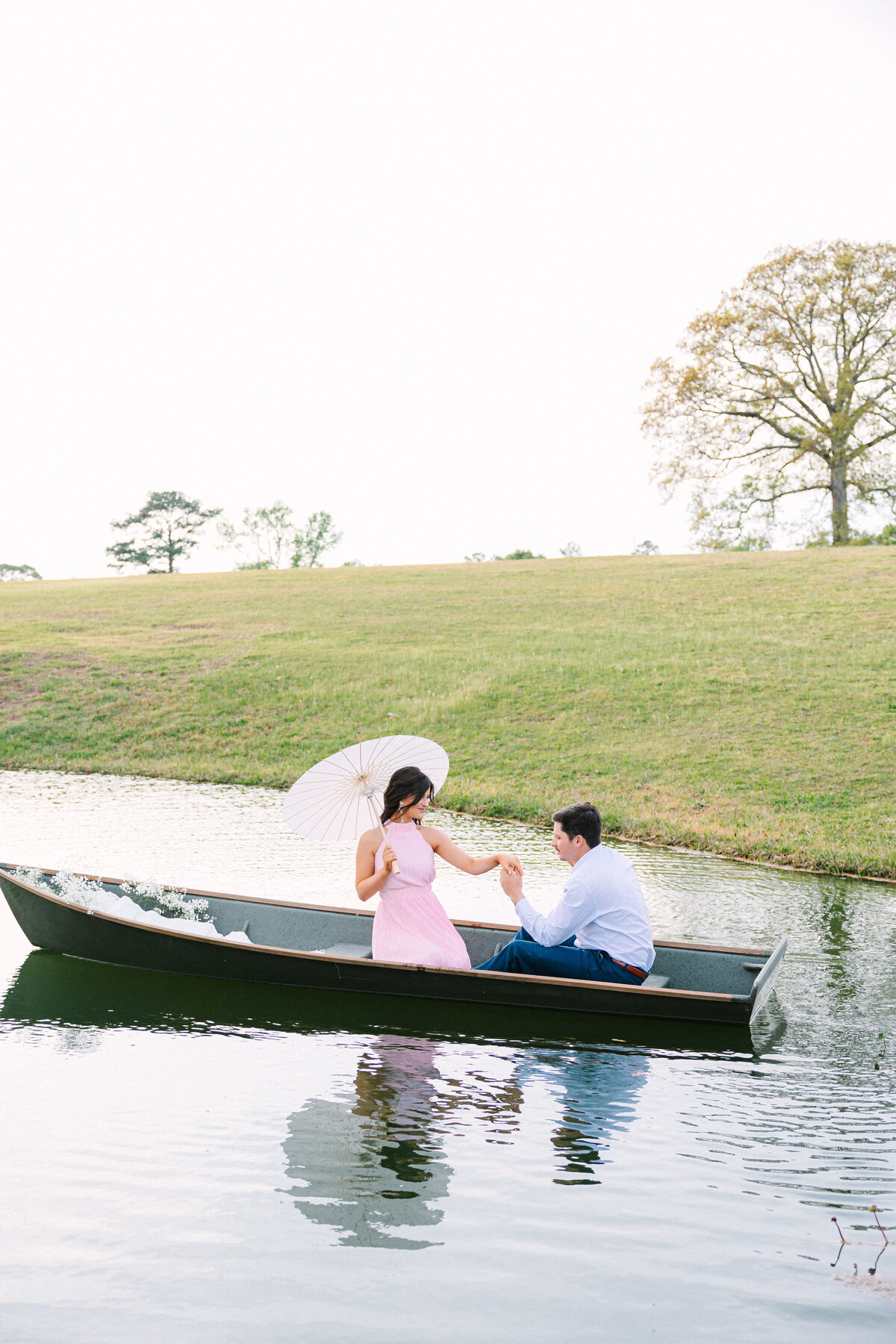 Louisiana Engagements Canoe Photographer
