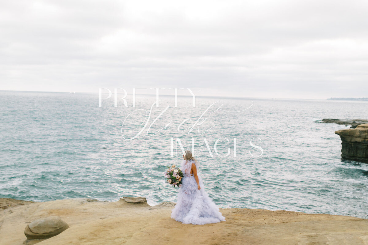 Pretty Stock Images - Lavender Cliffside Bridal Editorial-026