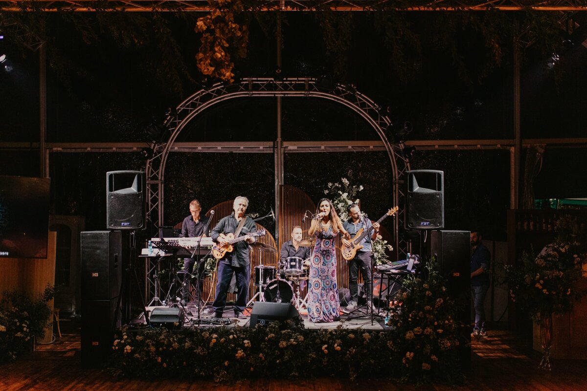 Live band in luxury wedding Sardegna