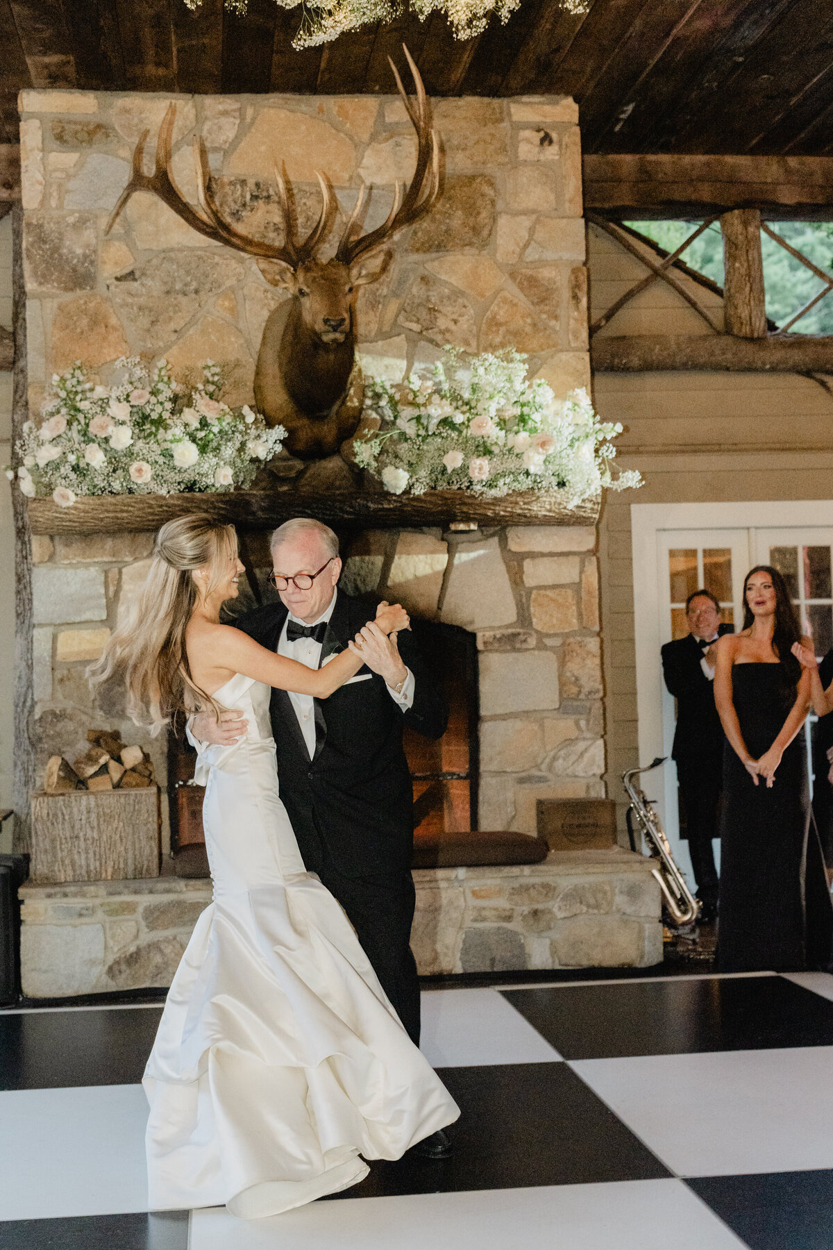 Bride and Groom at Chattooga Club Cashiers NC by Wedding Photographer Nick Francis-95