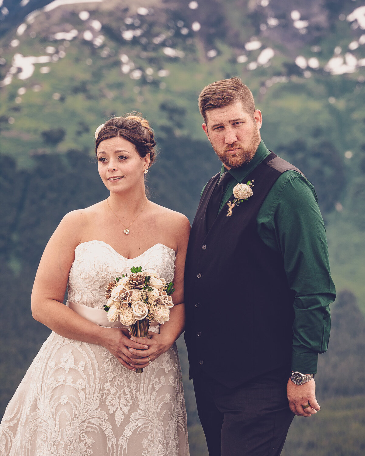 Alyeska Alaska Elopement Photographer
