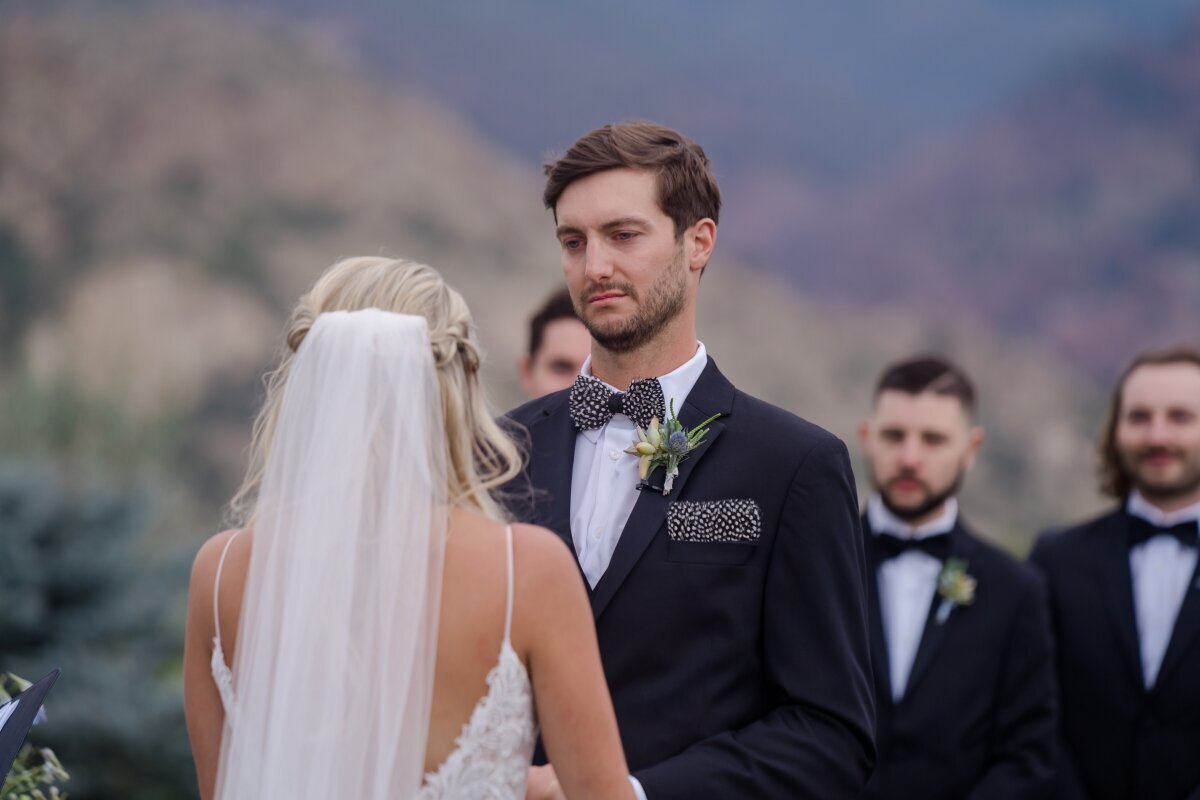 Summer Colorado Springs garden of the Gods Resort wedding