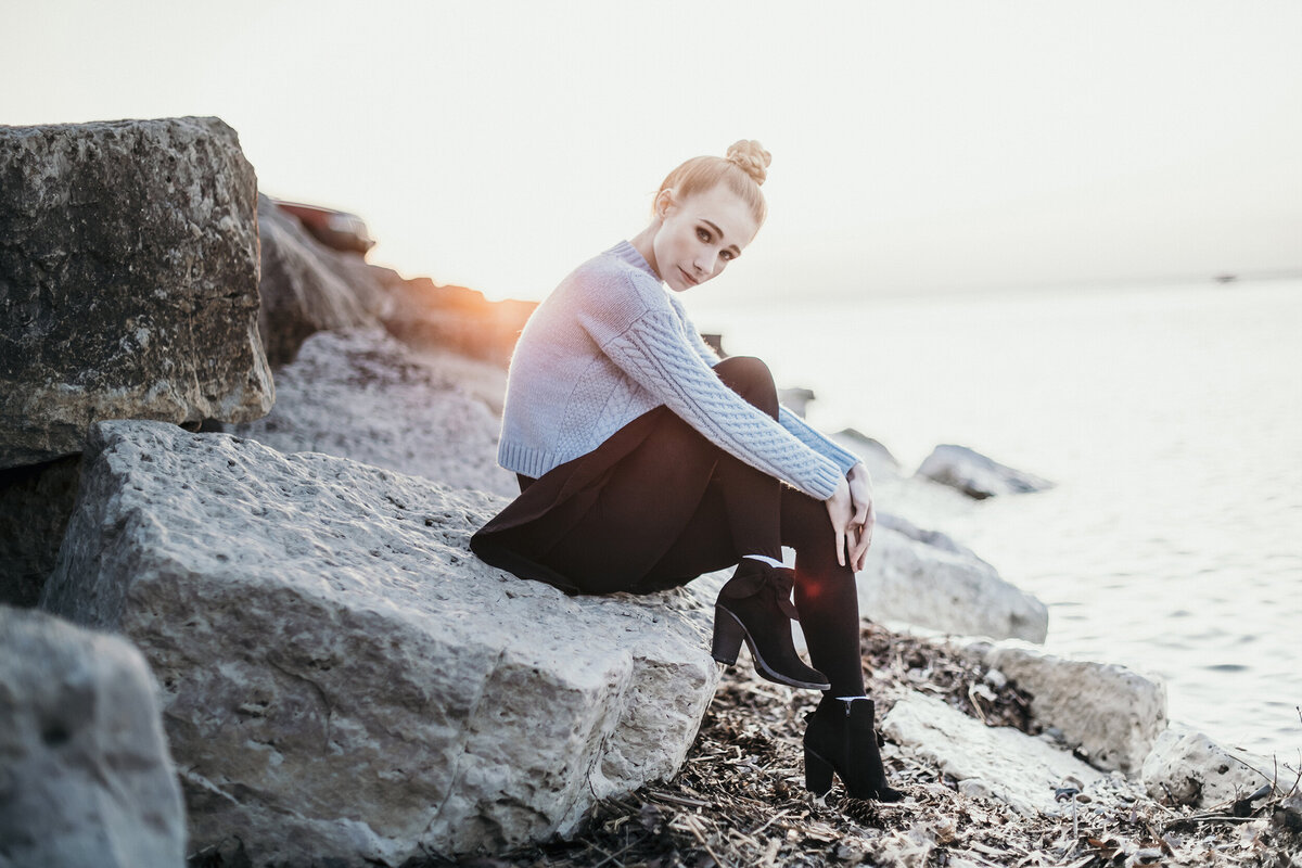 Green Bay High School senior session