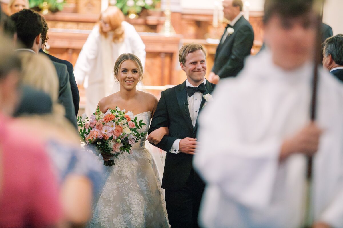 A wedding ceremony at St. John's Episcopal Church in Tallahassee, FL - 4