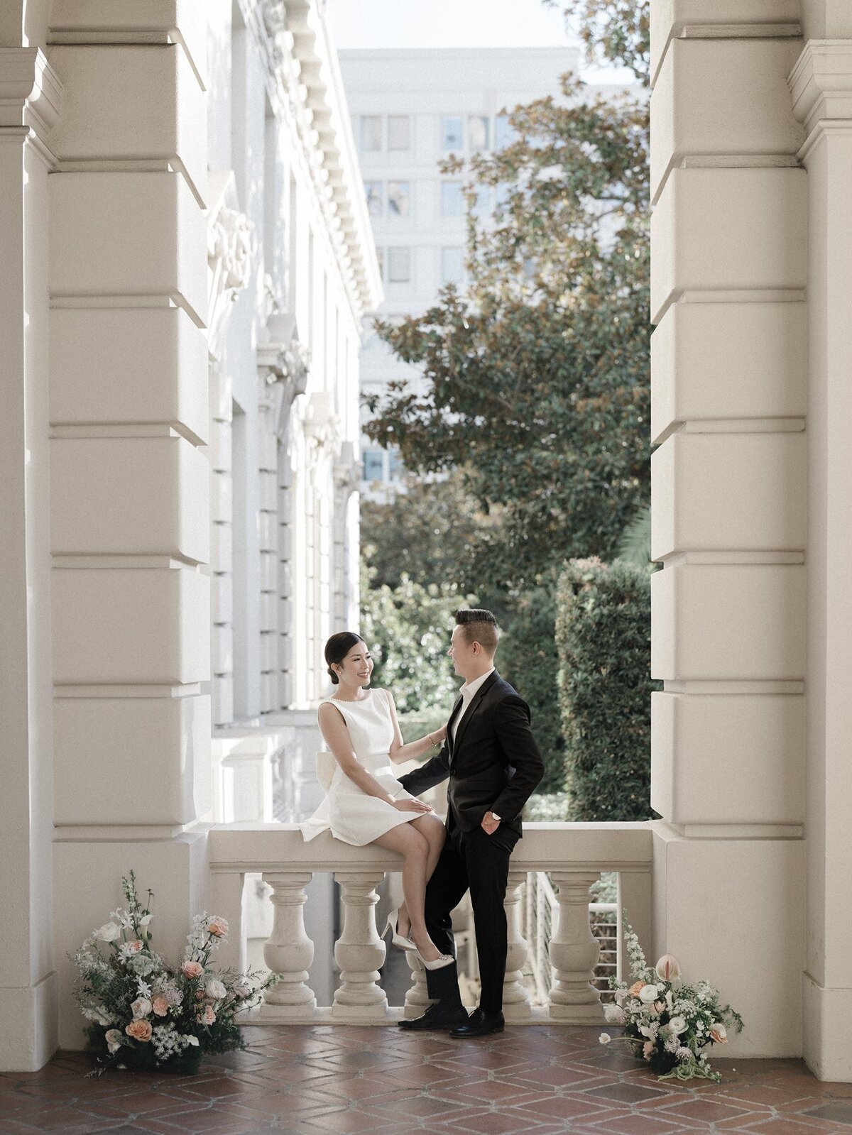Pasadena City Hall Engagement Photos -40