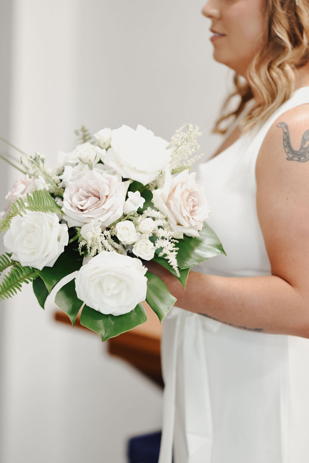 4 - Postcard Inn LGBTQ Destination Beach Wedding Bridal Bouquet - Tampa Bay Wedding Planner