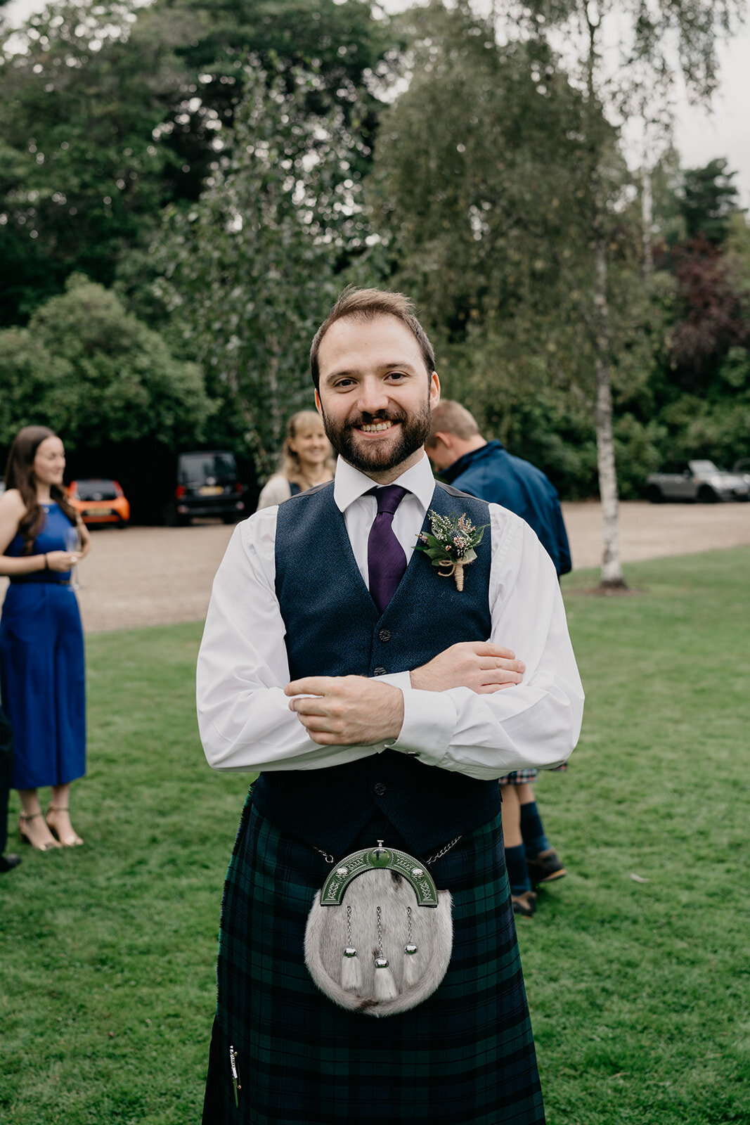 Glen Tanar Ballroom Aberdeenshire Wedding by Aberdeen Wedding Photographer Scott Arlow 281