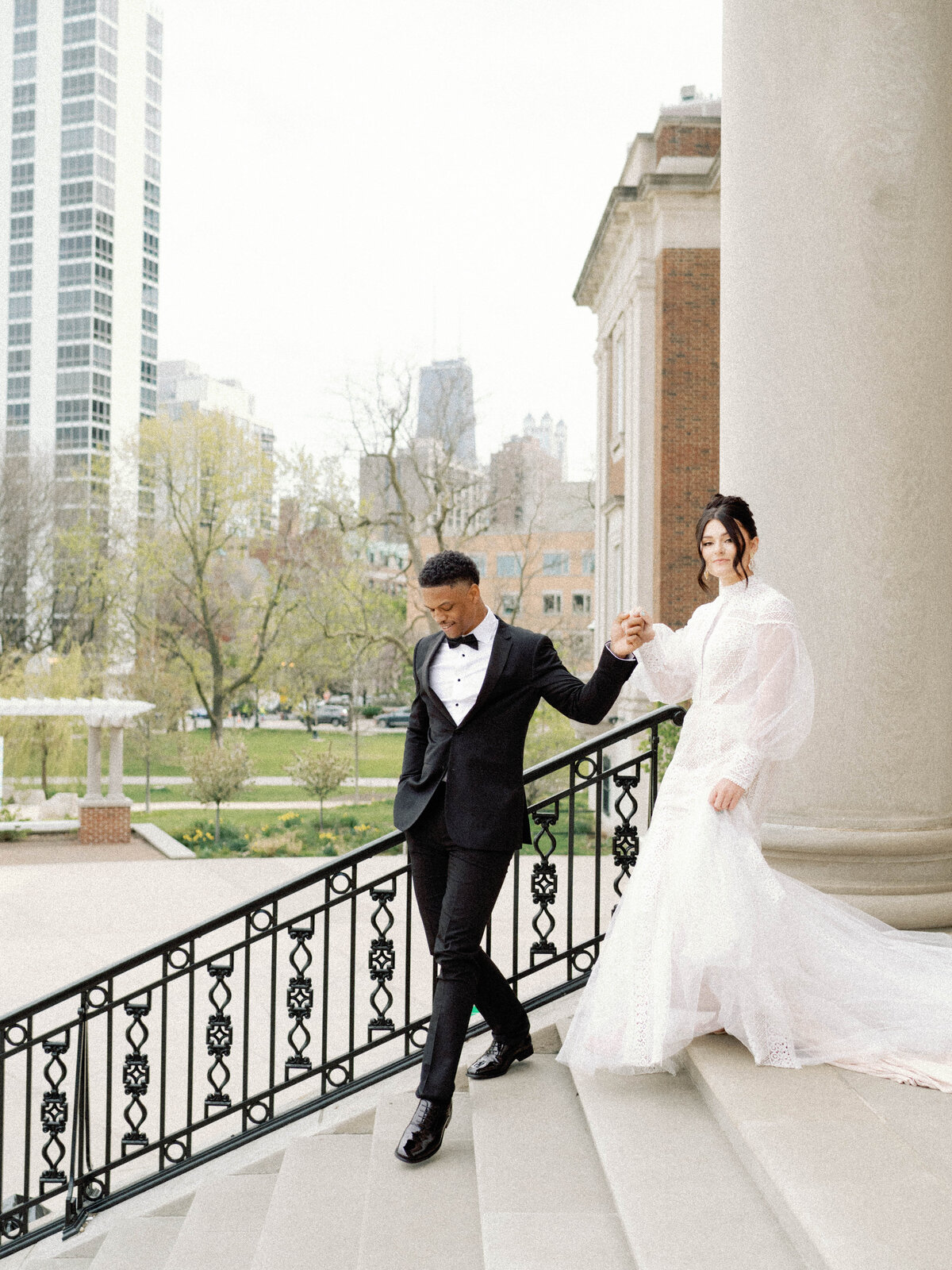 Chicago History Museum Wedding Editorial AMP06076