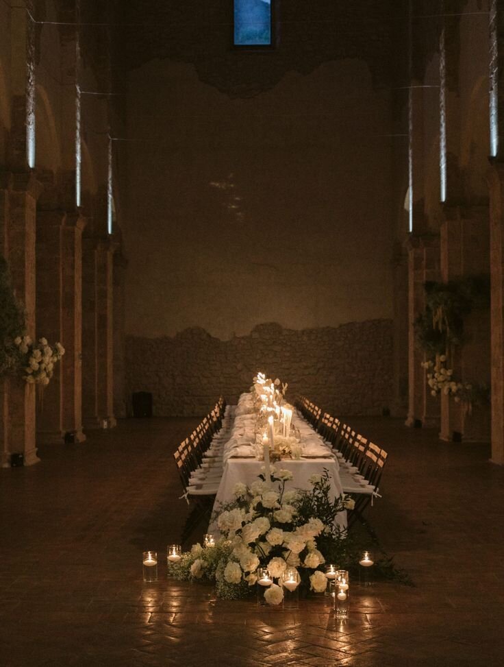 A Romantic Italian Wedding at a Historic Abbey in Lazio
