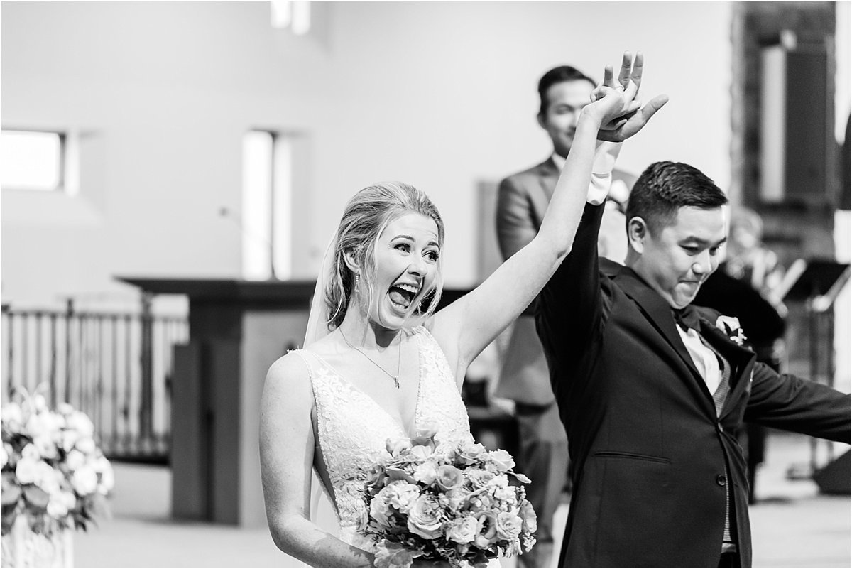 Mary Mother of God Parish Wedding Ceremony Church Venue in Oakville Ontario by Dylan and Sandra Photography