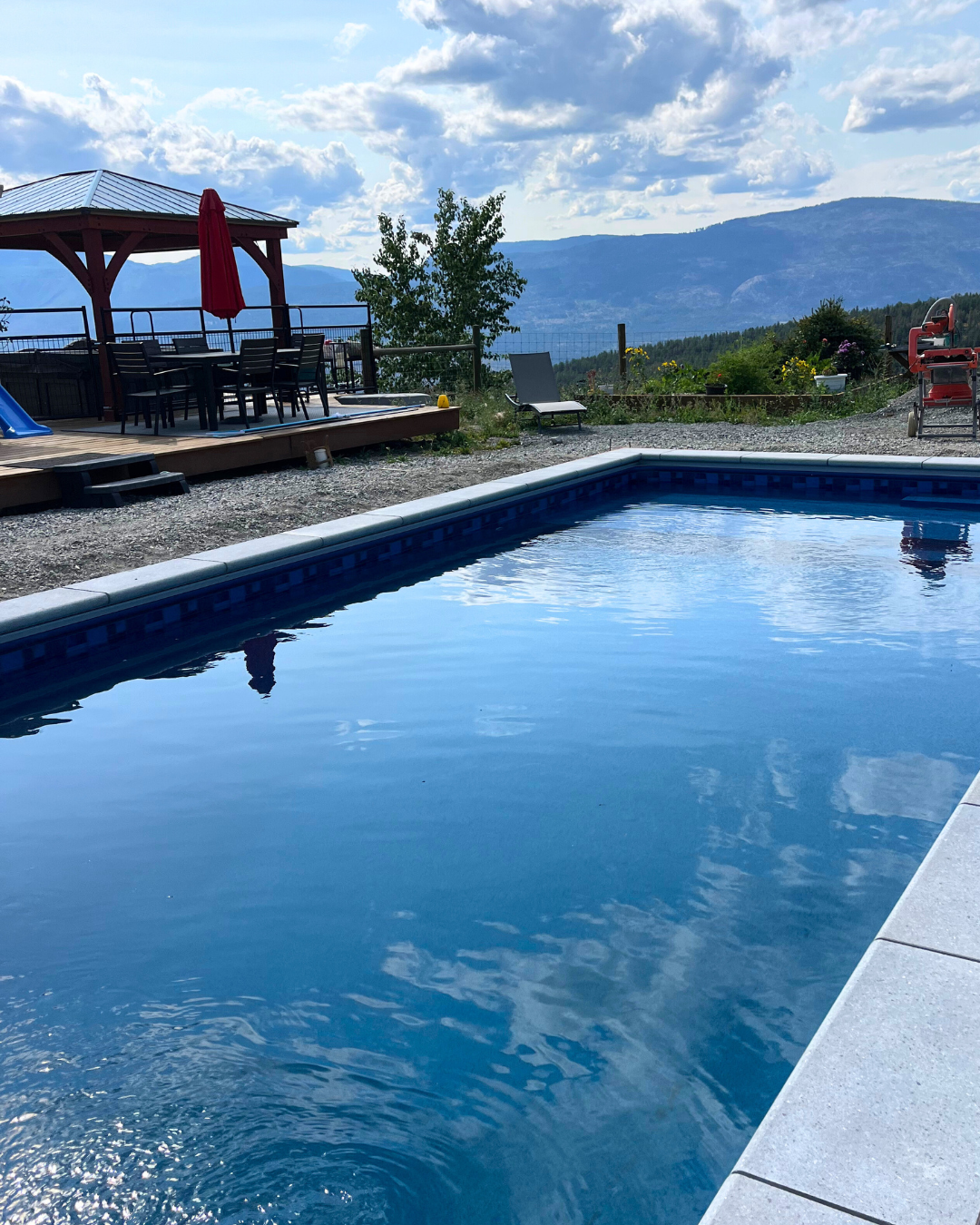 pool project lake country