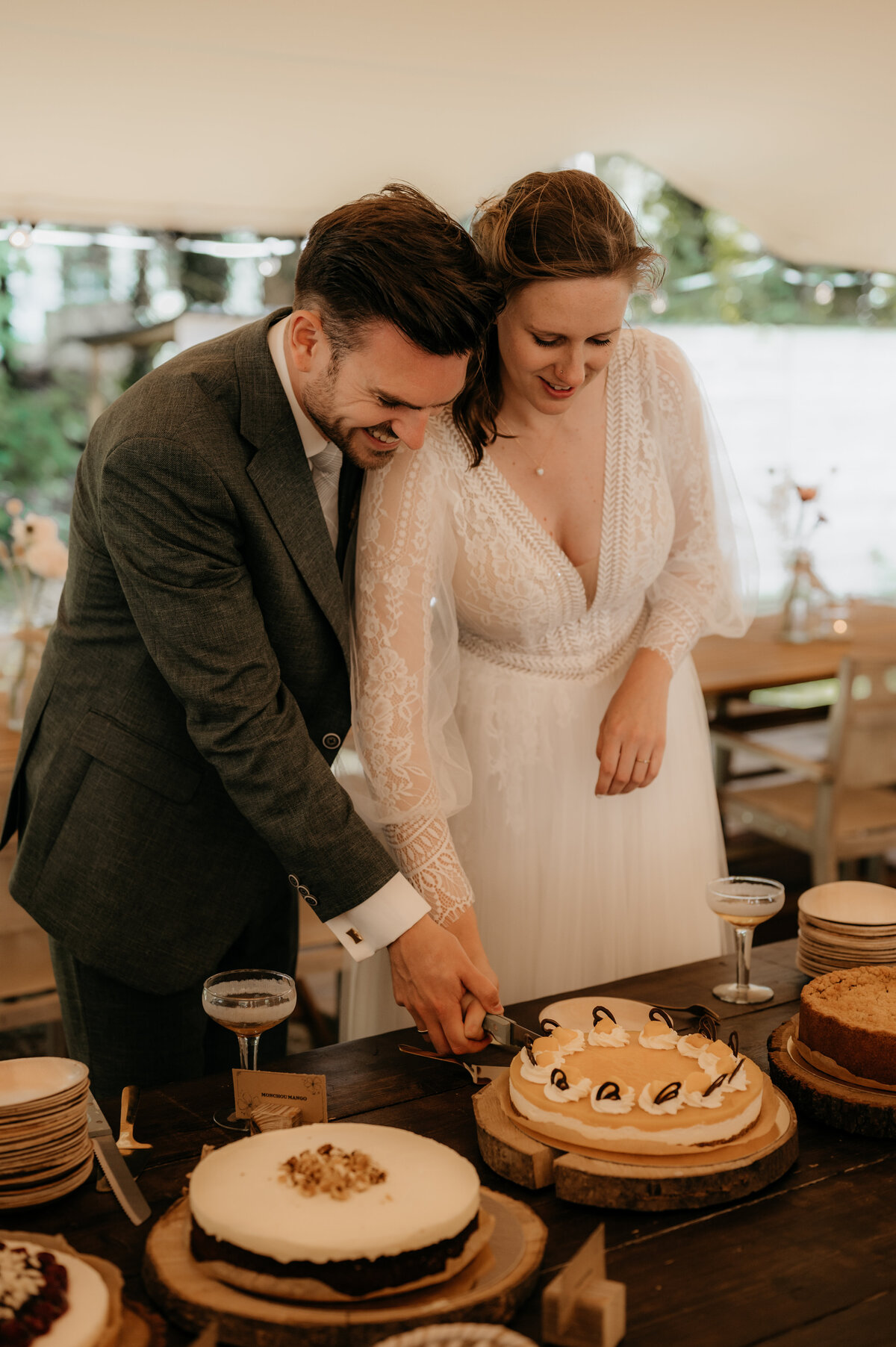 Pure Liefde Fotografie - Herbert-Niels & LoÏs - Aankomst + taart-76