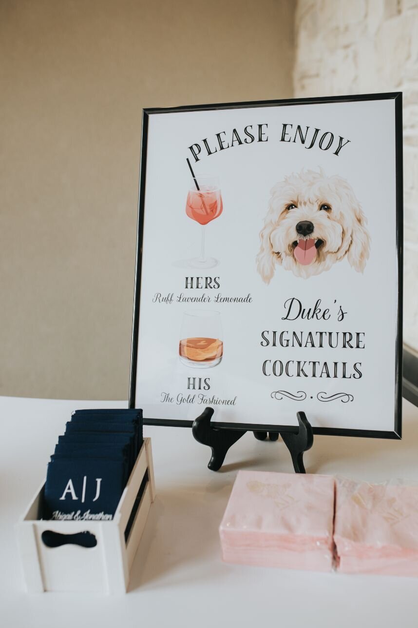 glam signature cocktails