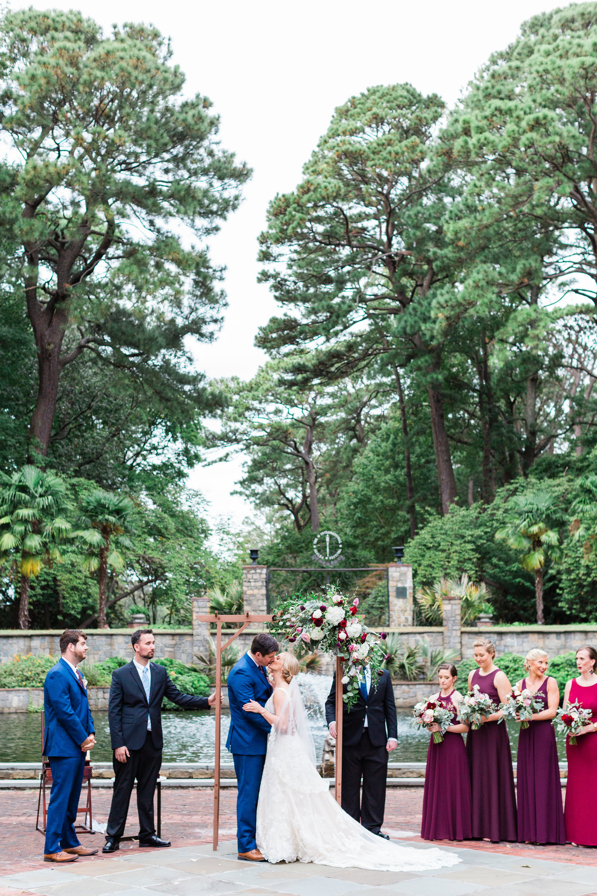 Norfolk Botanical Gardens wedding