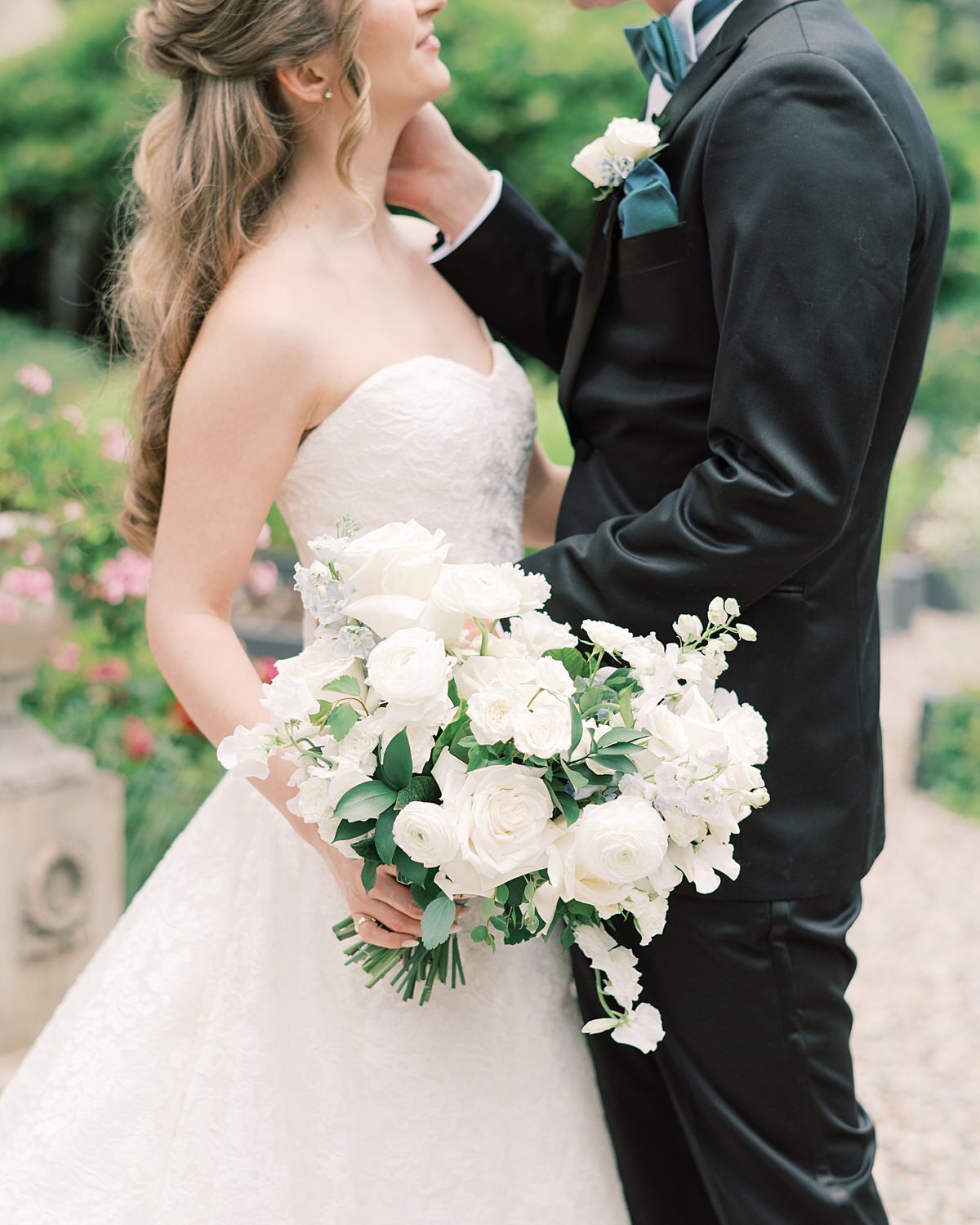 Bride and Groom at Greencrest Manor