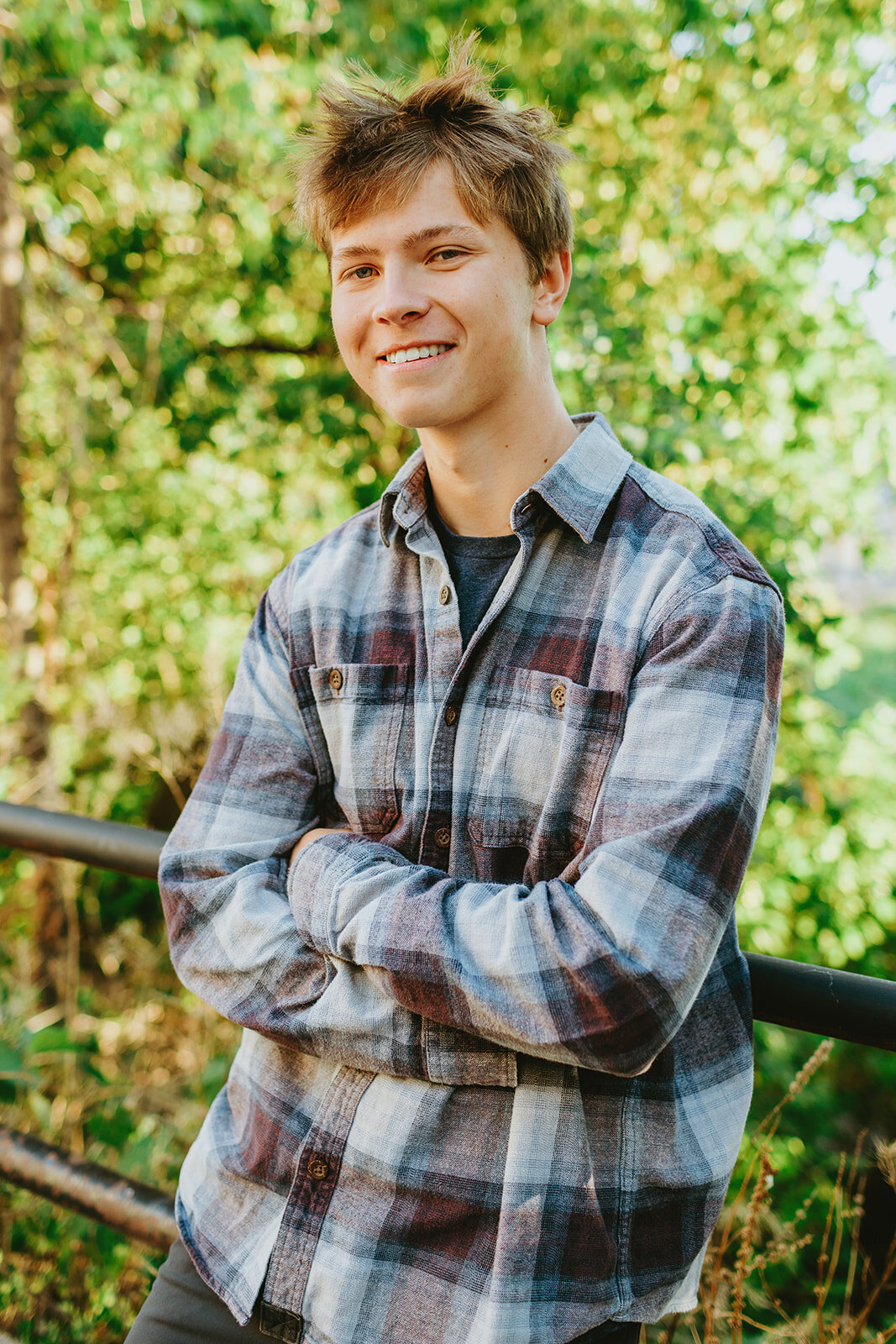 Male senior photography