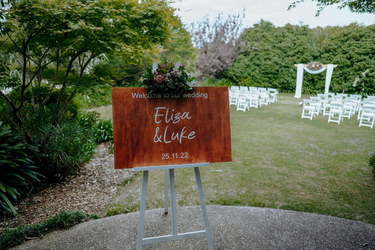 Eliza and Luke's big day by wedding photographer Mornington, Jake Grinde.