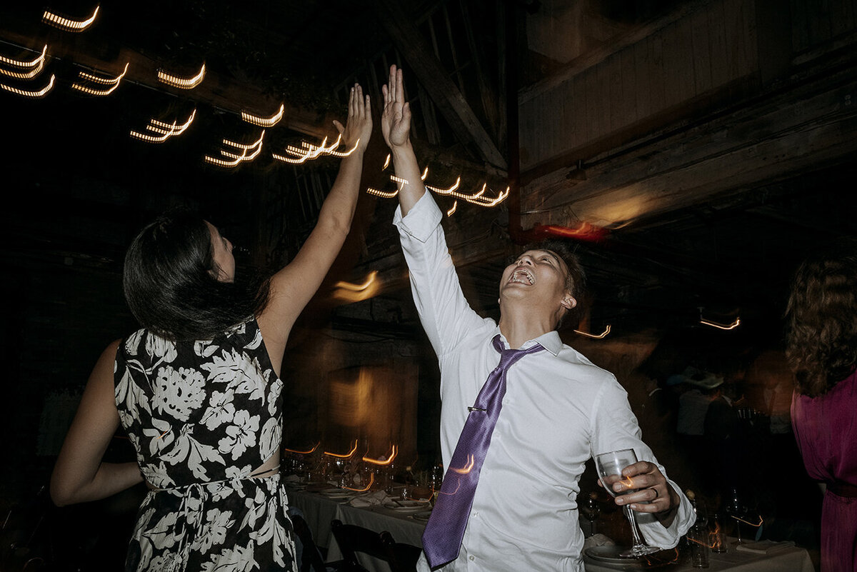 Mira Park Photography NY based wedding photographer Wedding reception at Greenpoint Loft in Brooklyn, NY
