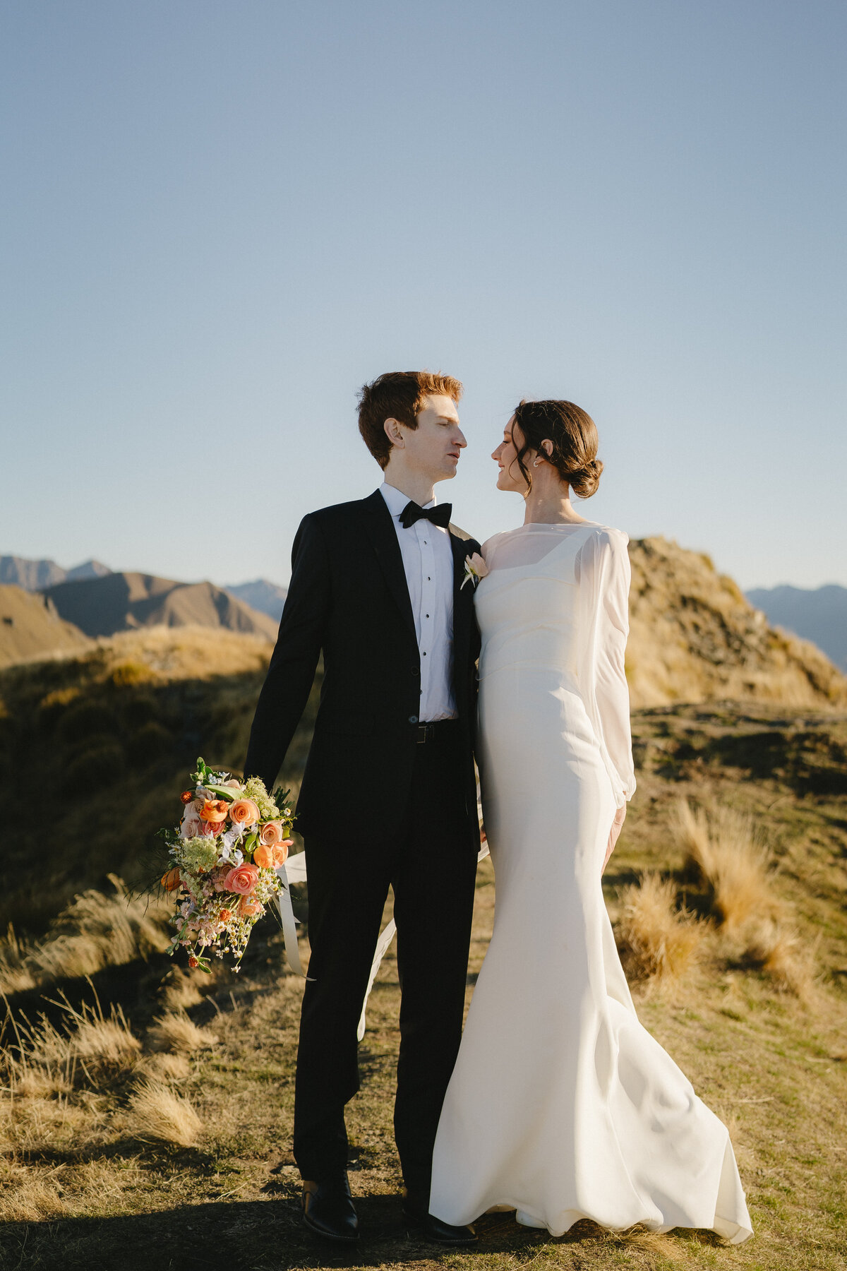 Melissa Clark Photography - Queenstown Wedding Photographer - Jess & Ryan Coromandel Peak Elopement Wanaka-235