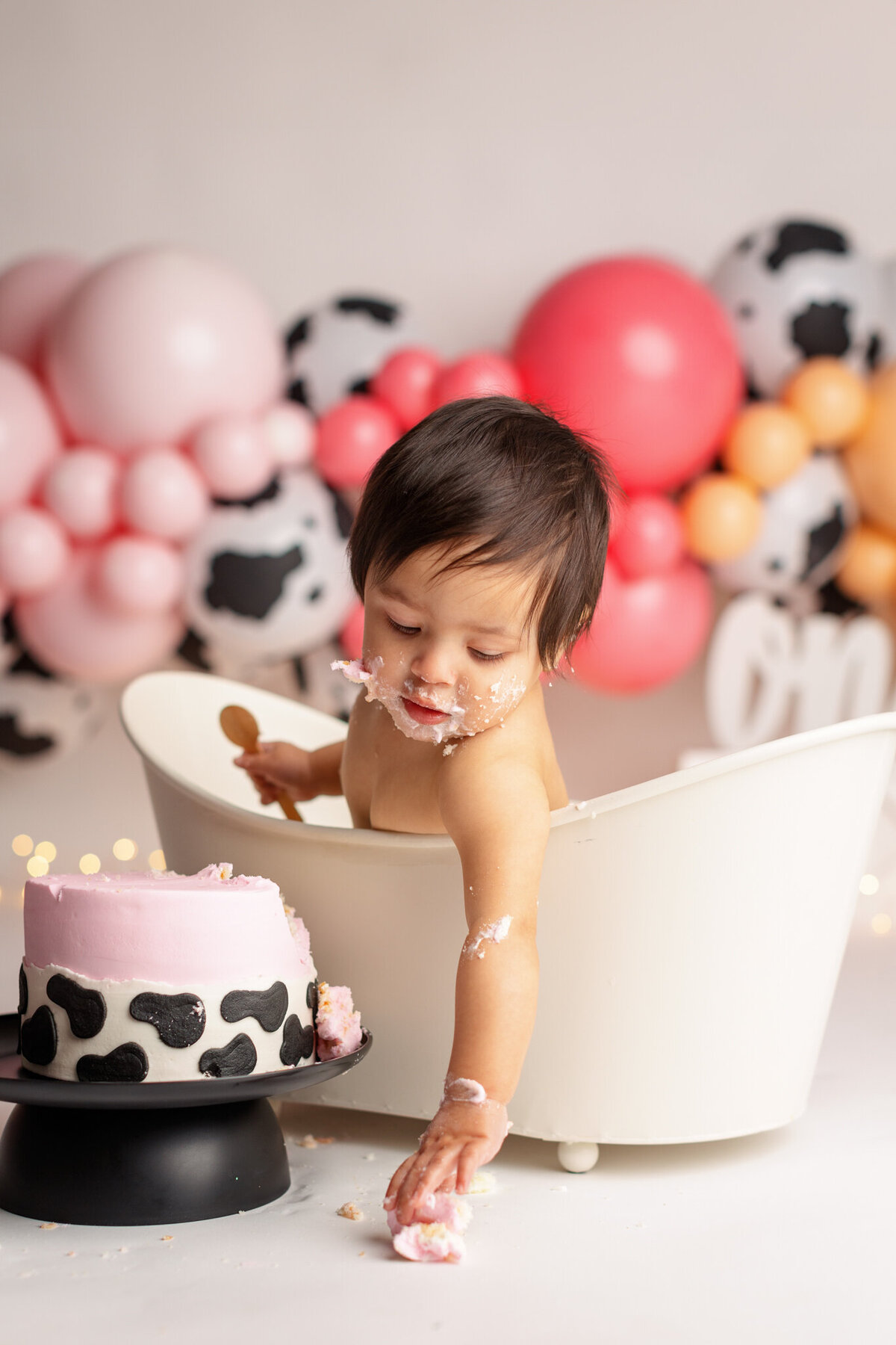 NW Arkansas cake smash photographer, cake smash photography near me