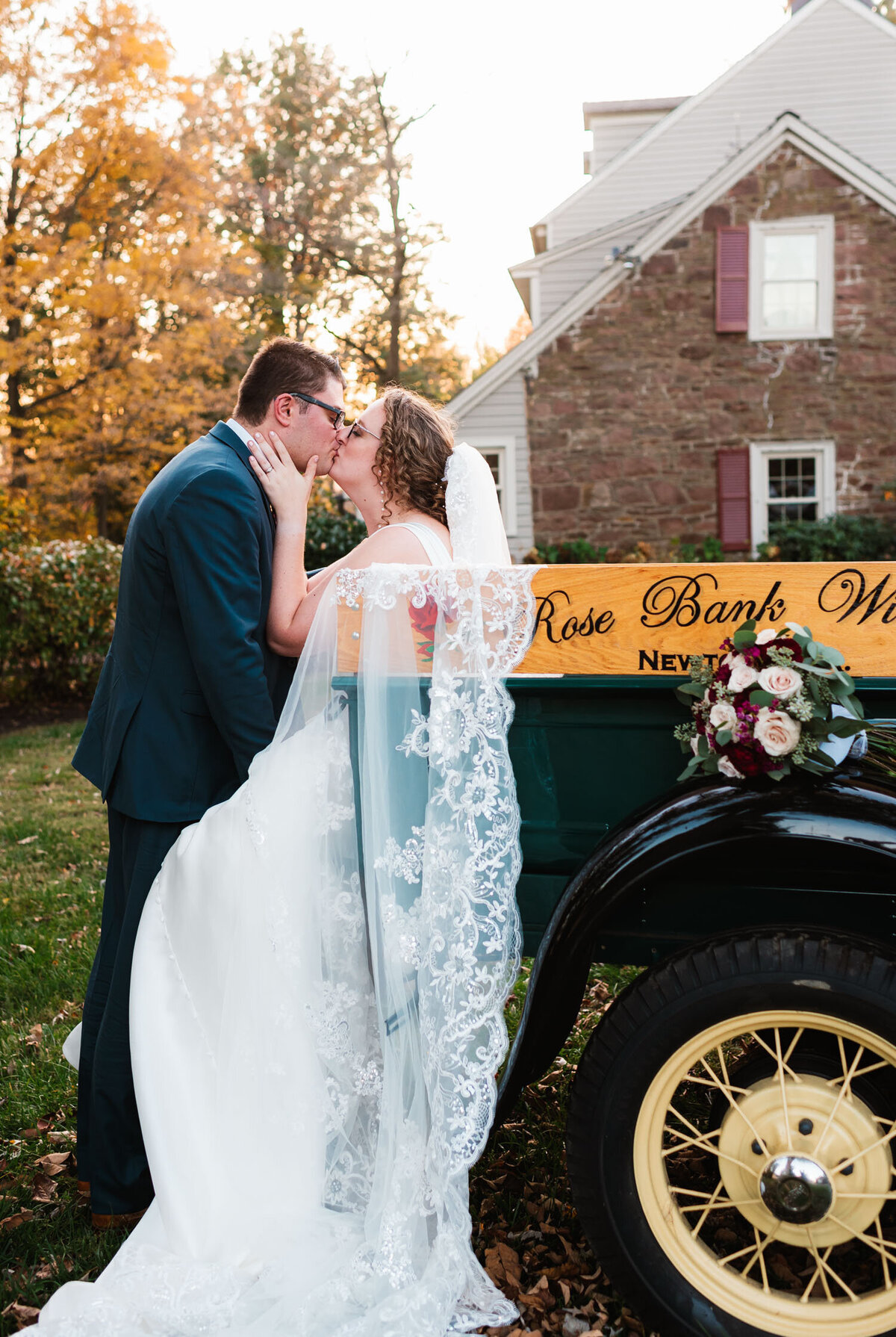 Kaelyn+Chris Zanchelli October Wedding, Rose Bank Winery, Newton PA, Lambertville NJ, Nichole Tippin Photography-7