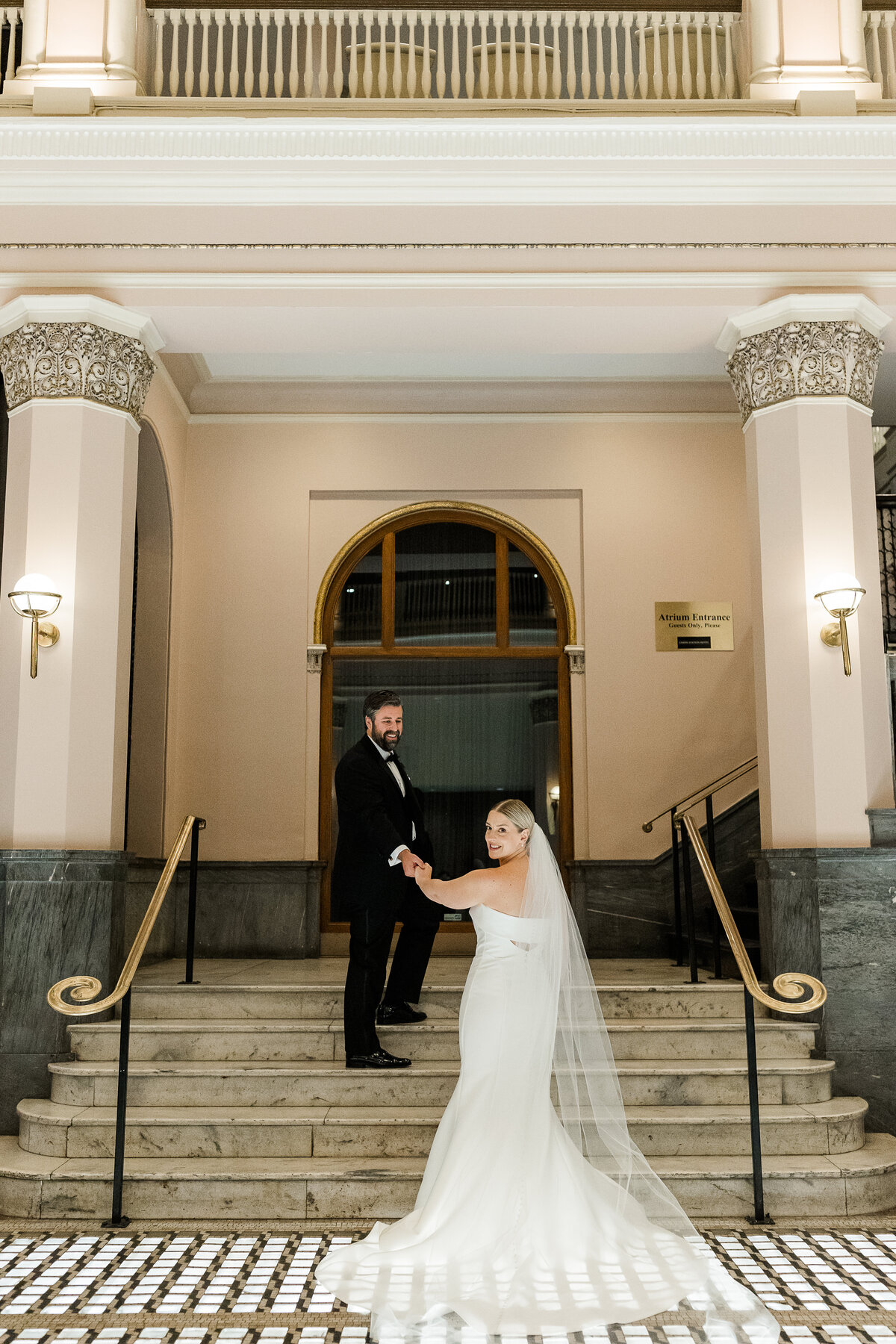 Wedding photography St. Louis Union Station
