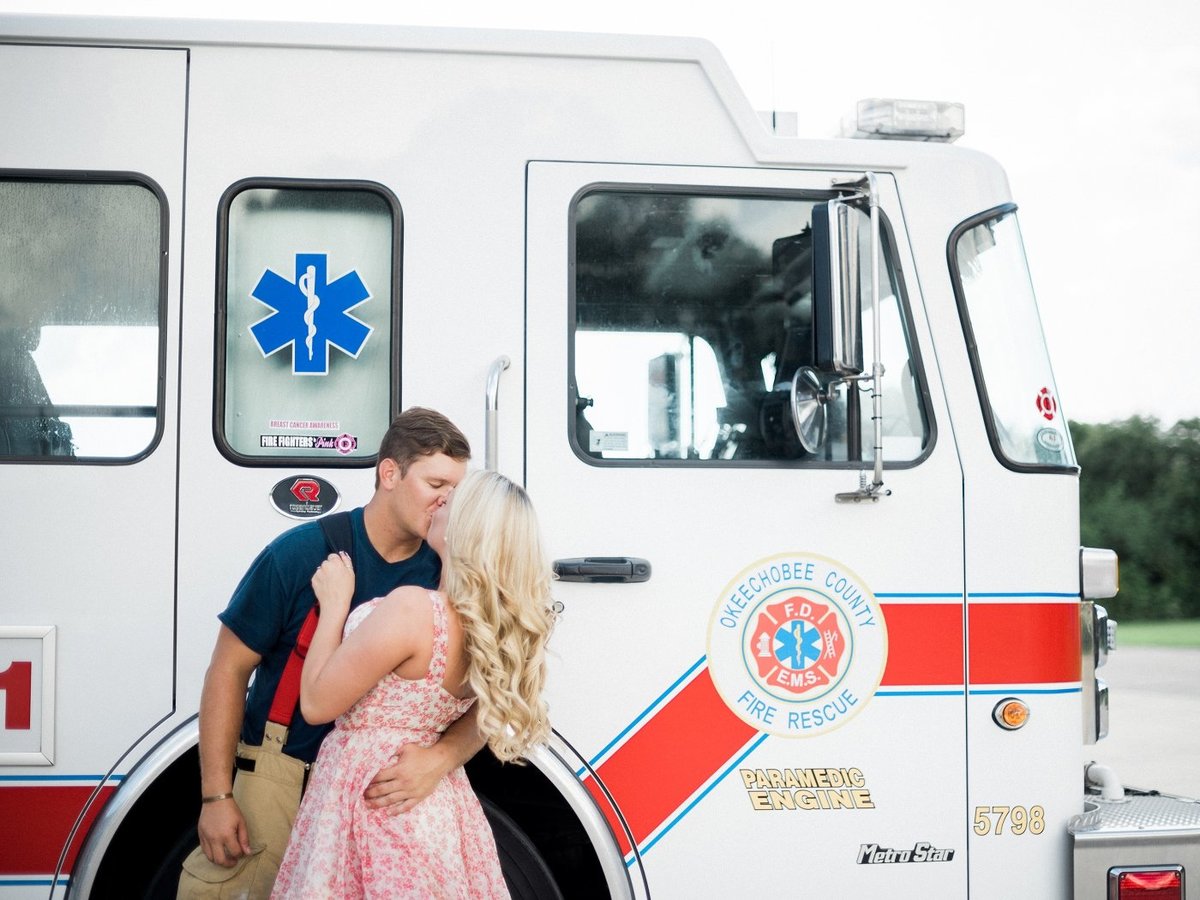okeechobee wedding photographer - firefighter engagement session - countryside engagement session - tiffany danielle photography (1)