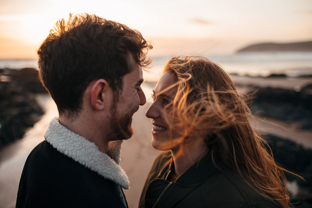 Engagement shoot in North Devon