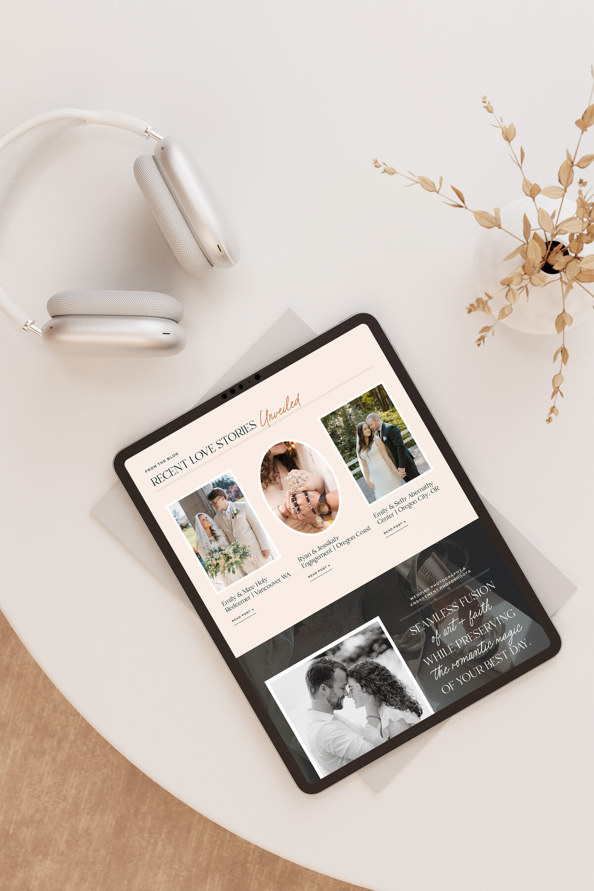 Mack iPad mockup