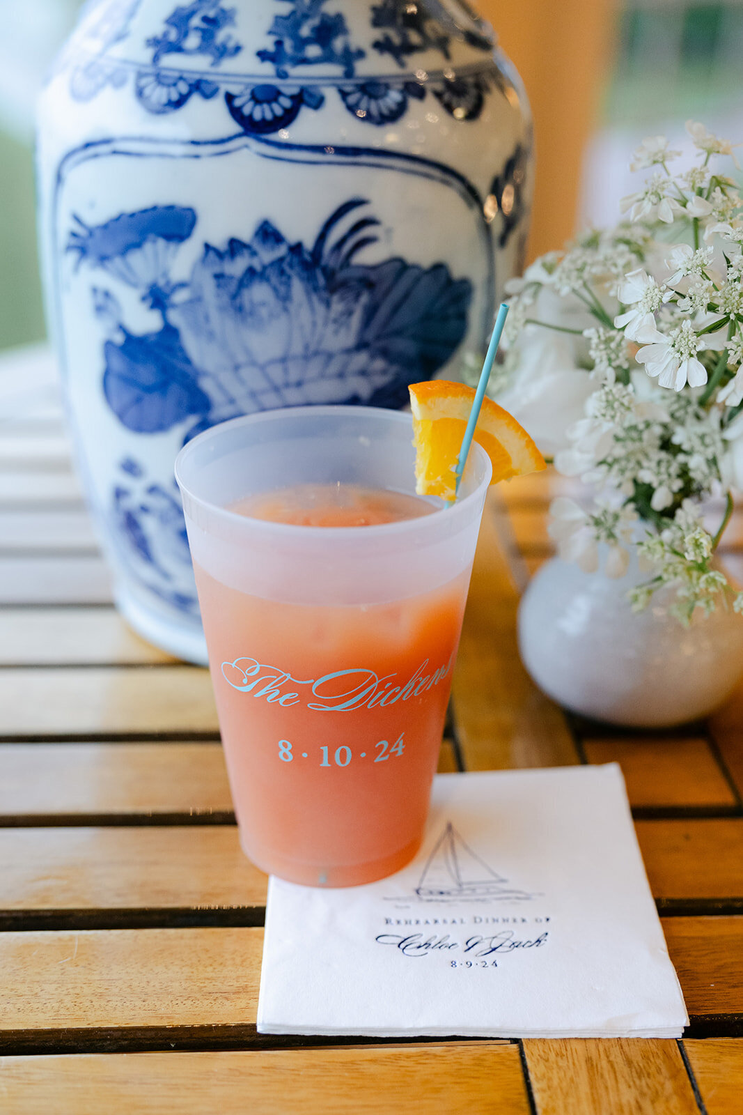 custom-bar-napkins-cups-new-engalnd-wedding