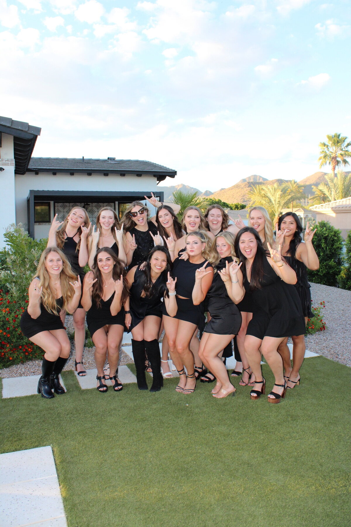 Memorable and stylish 'Until Death Do Us Part' celebration in Scottsdale.