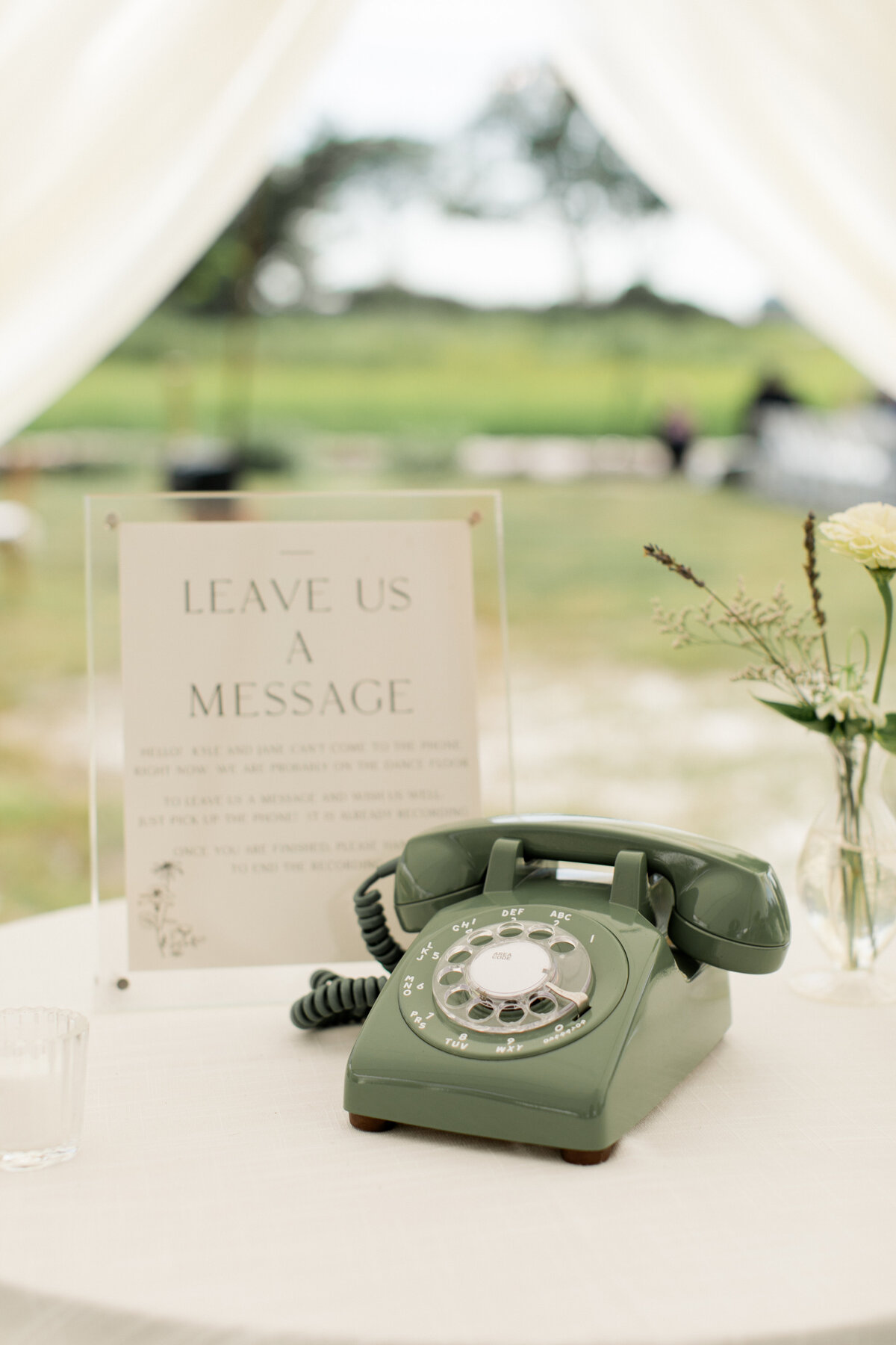 unique-wedding-guest-book-phone-messages-new-england-wedding-planner