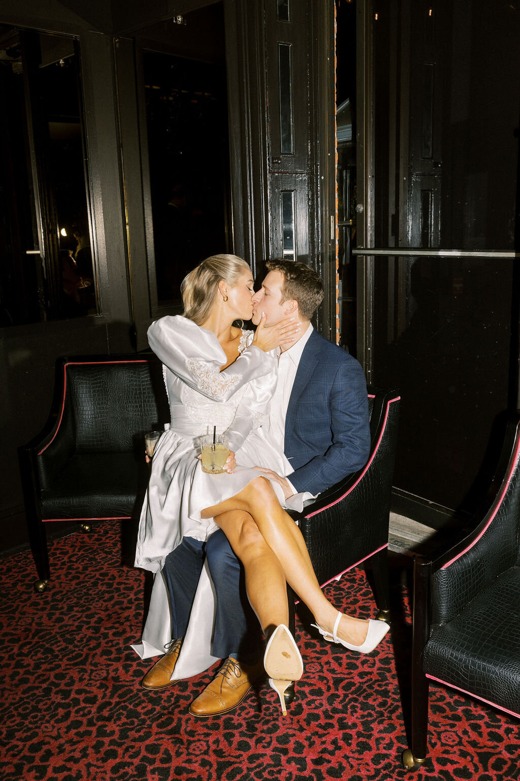 Direct Flash Wedding Reception | Hannah Constein Photography