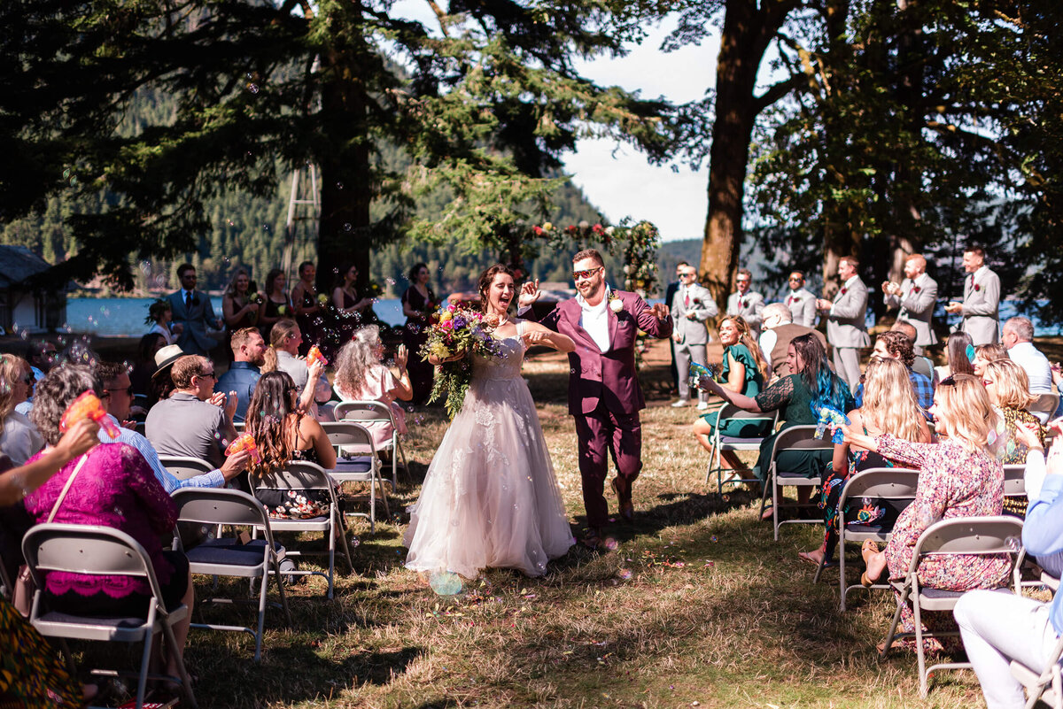 Nature Bridge Wedding Ceremony