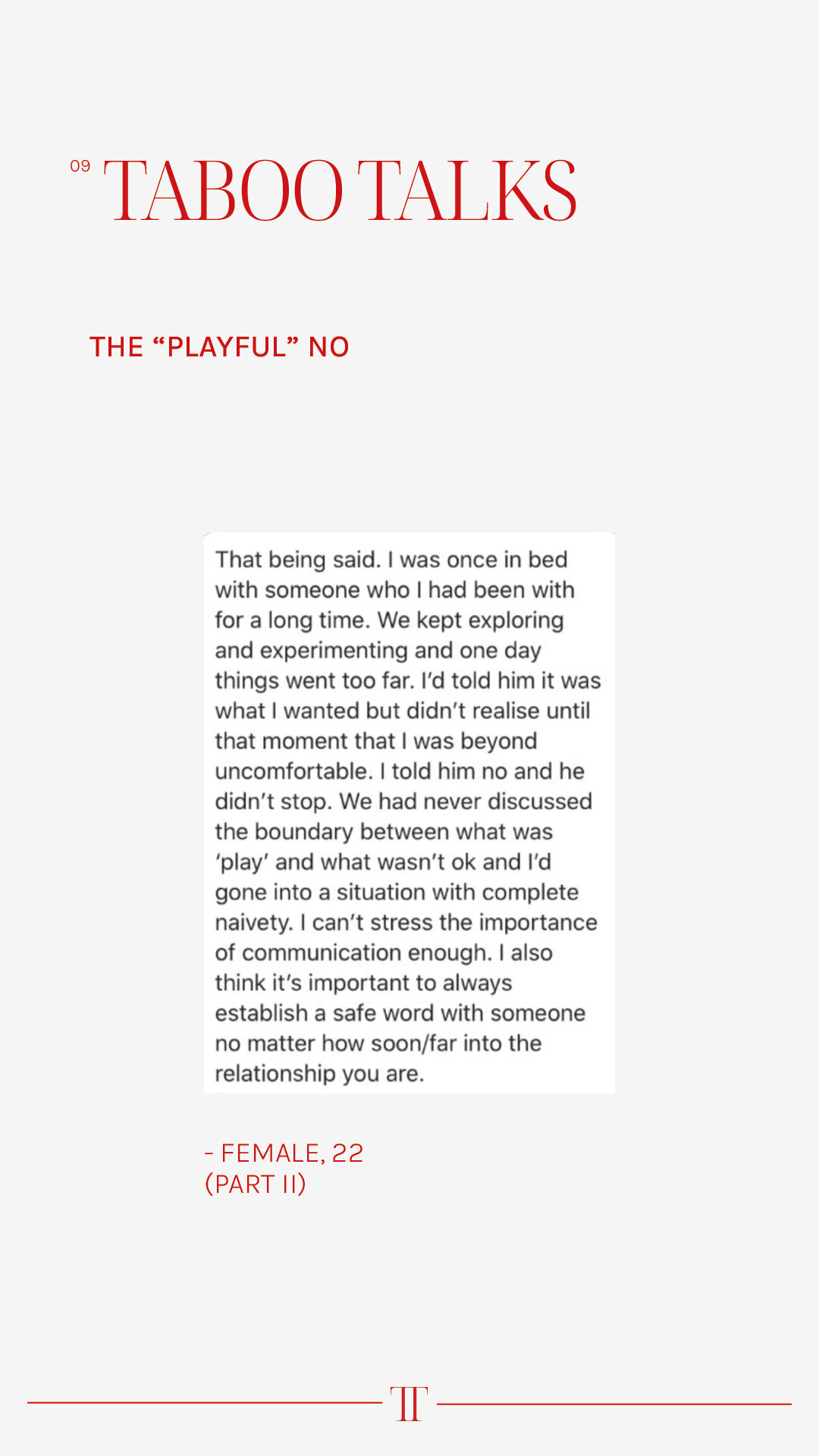 9. The Playful No6