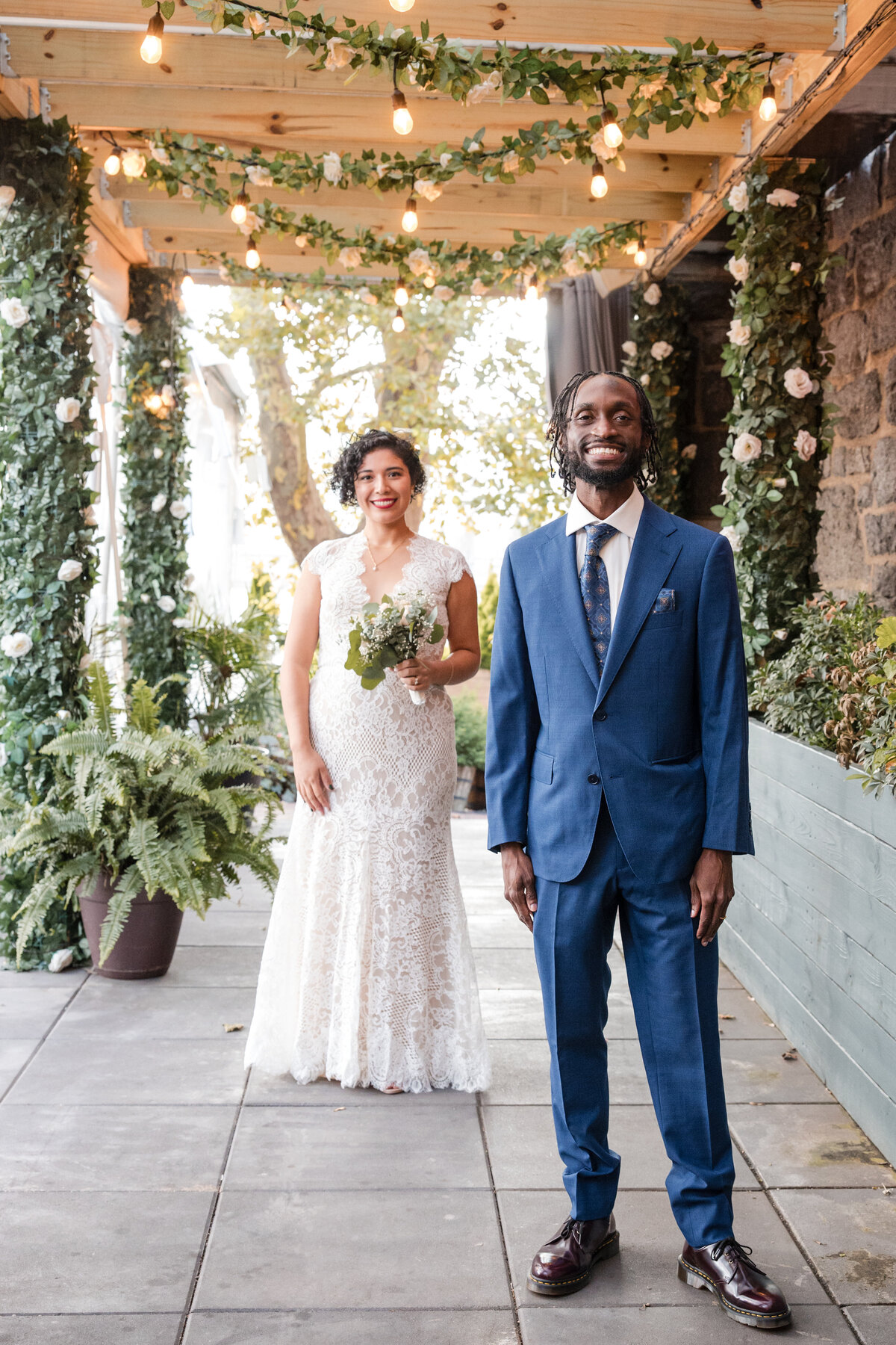 The Sanctuary bride & groom portraits entrance