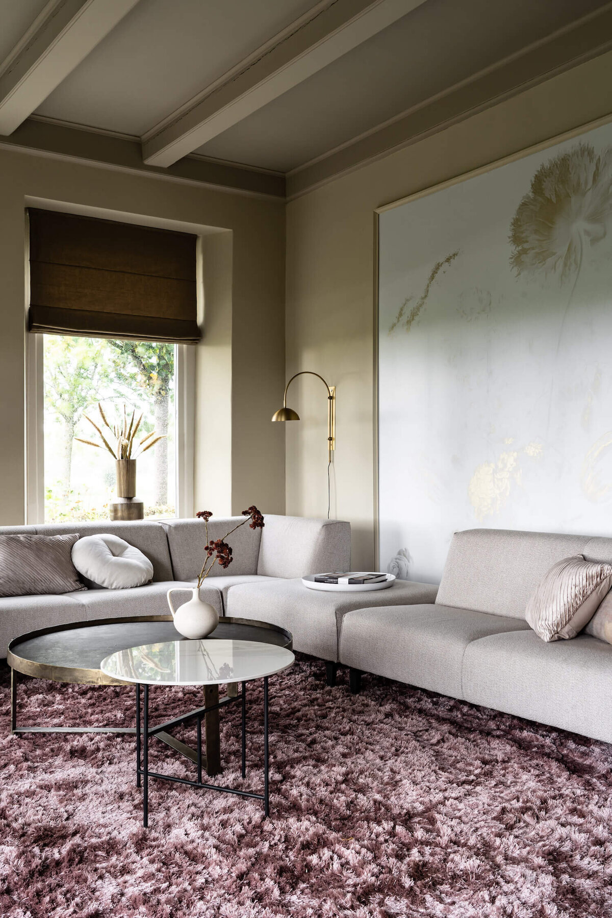 Ontwerp authentieke woonkamer door Marlinde Interieurontwerp