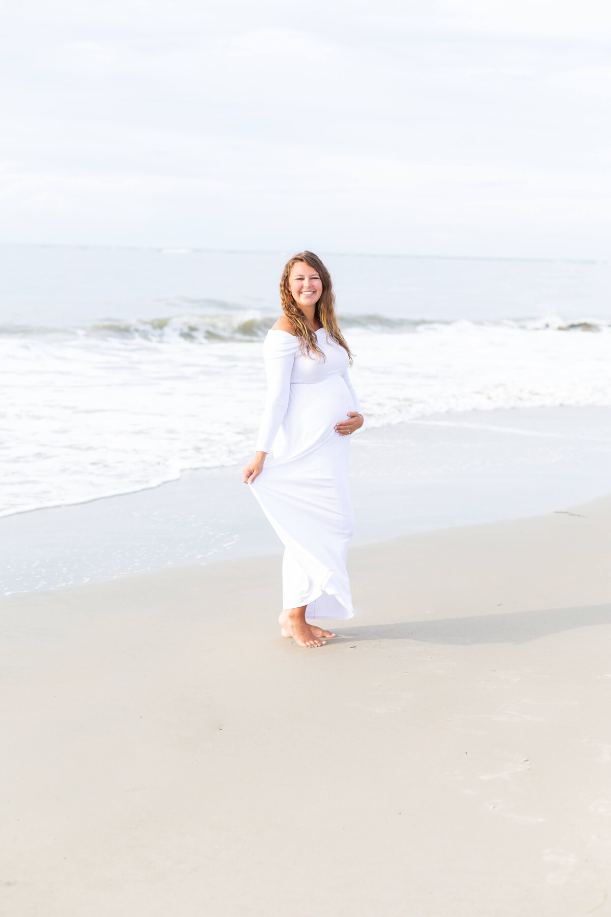 Beach Maternity Photoshoot South Carolina 8