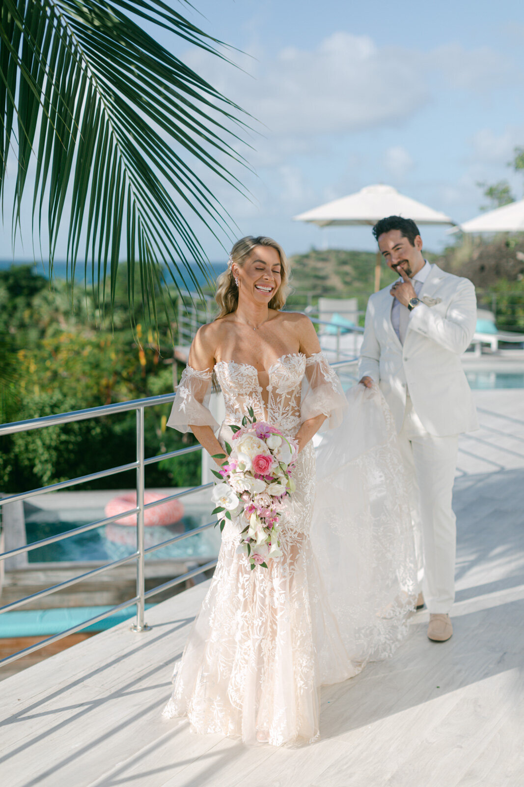St Barth Wedding Nikki Beach116