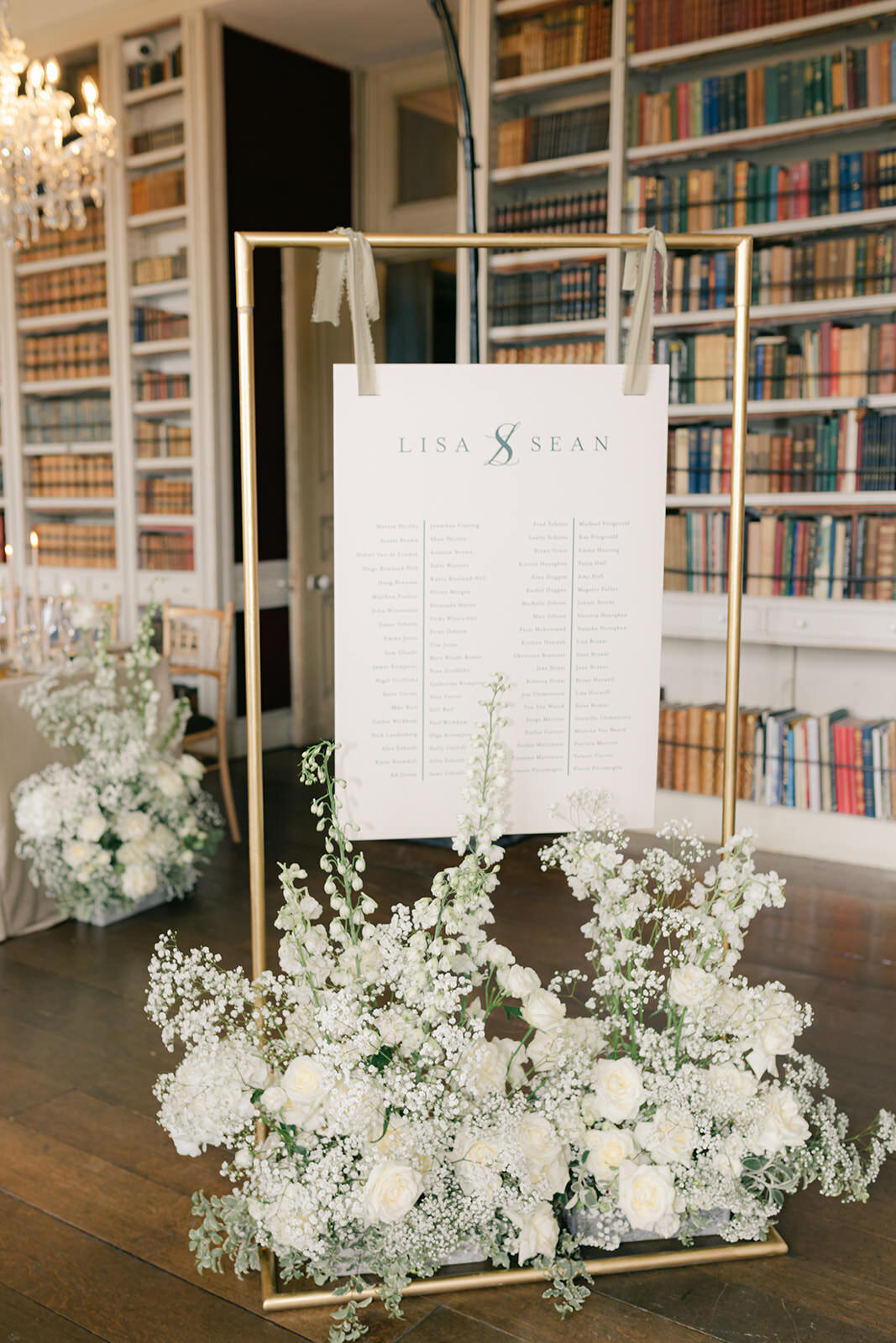 flowers table plan