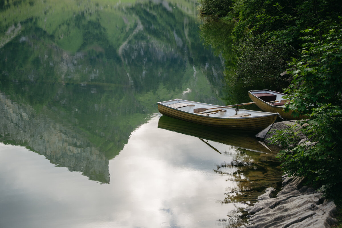 Rowboat at Seealpsee