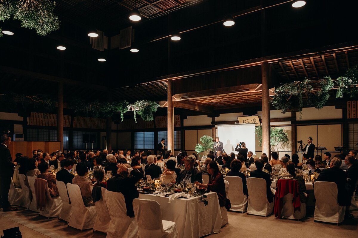 Kyoto Japan Wedding Reception