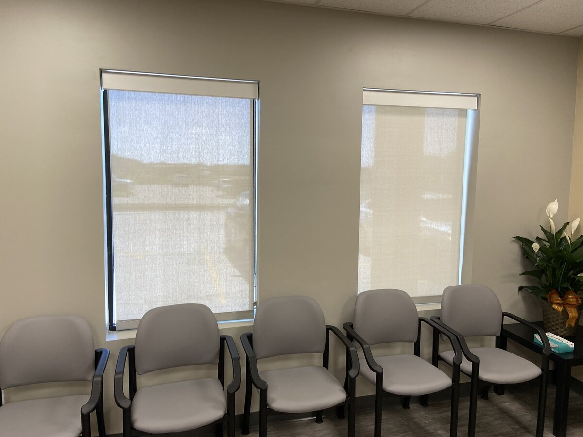 Custom commercial shades