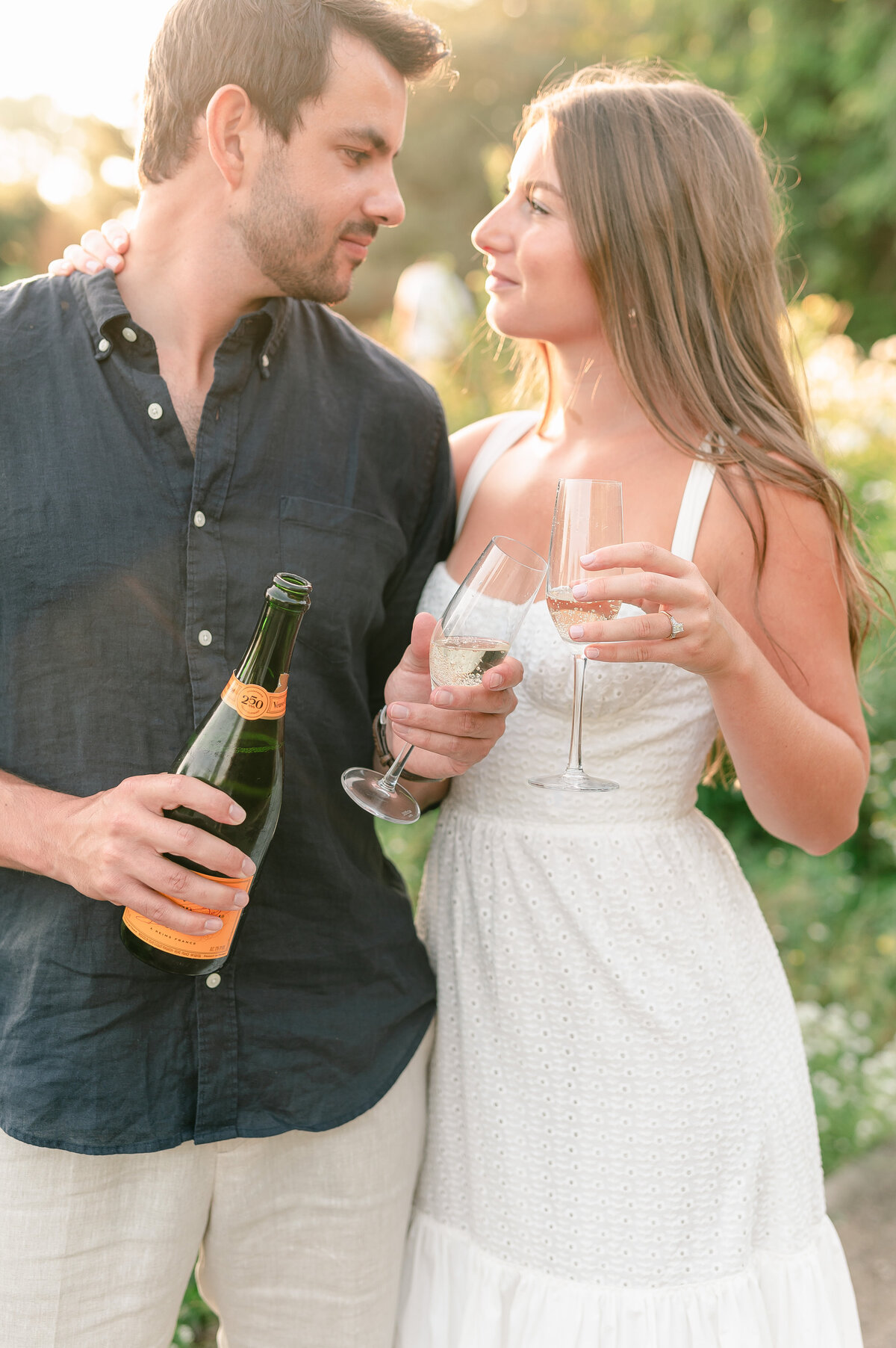 champagne engagement