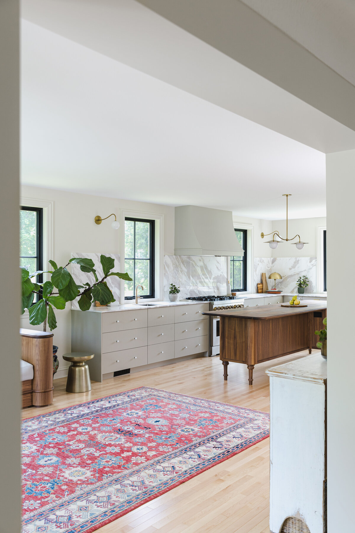 Parisian Mid Century Kitchen