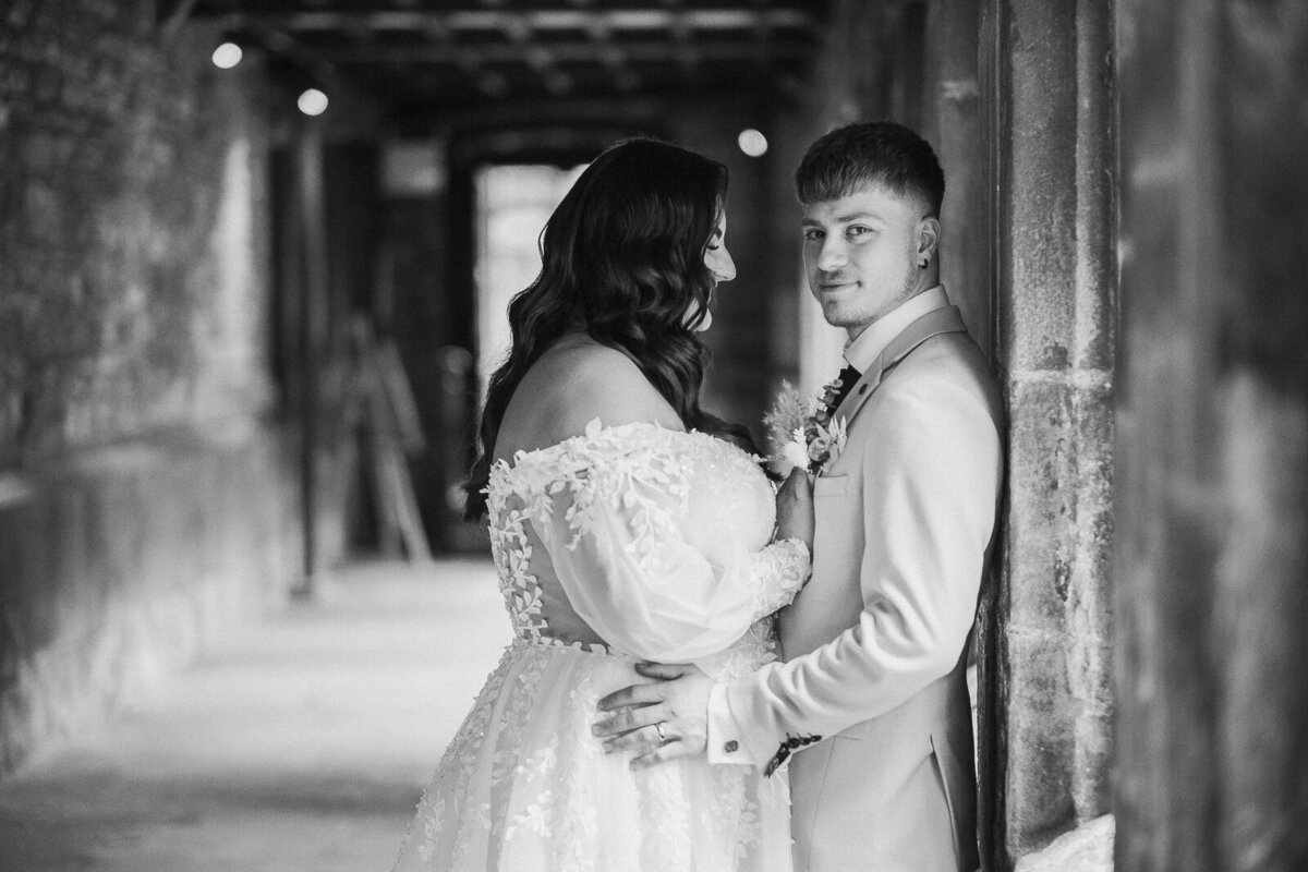 Romantic Nottingham Wedding at Newstead Abbey - Timeless Love in a Historic Setting-56