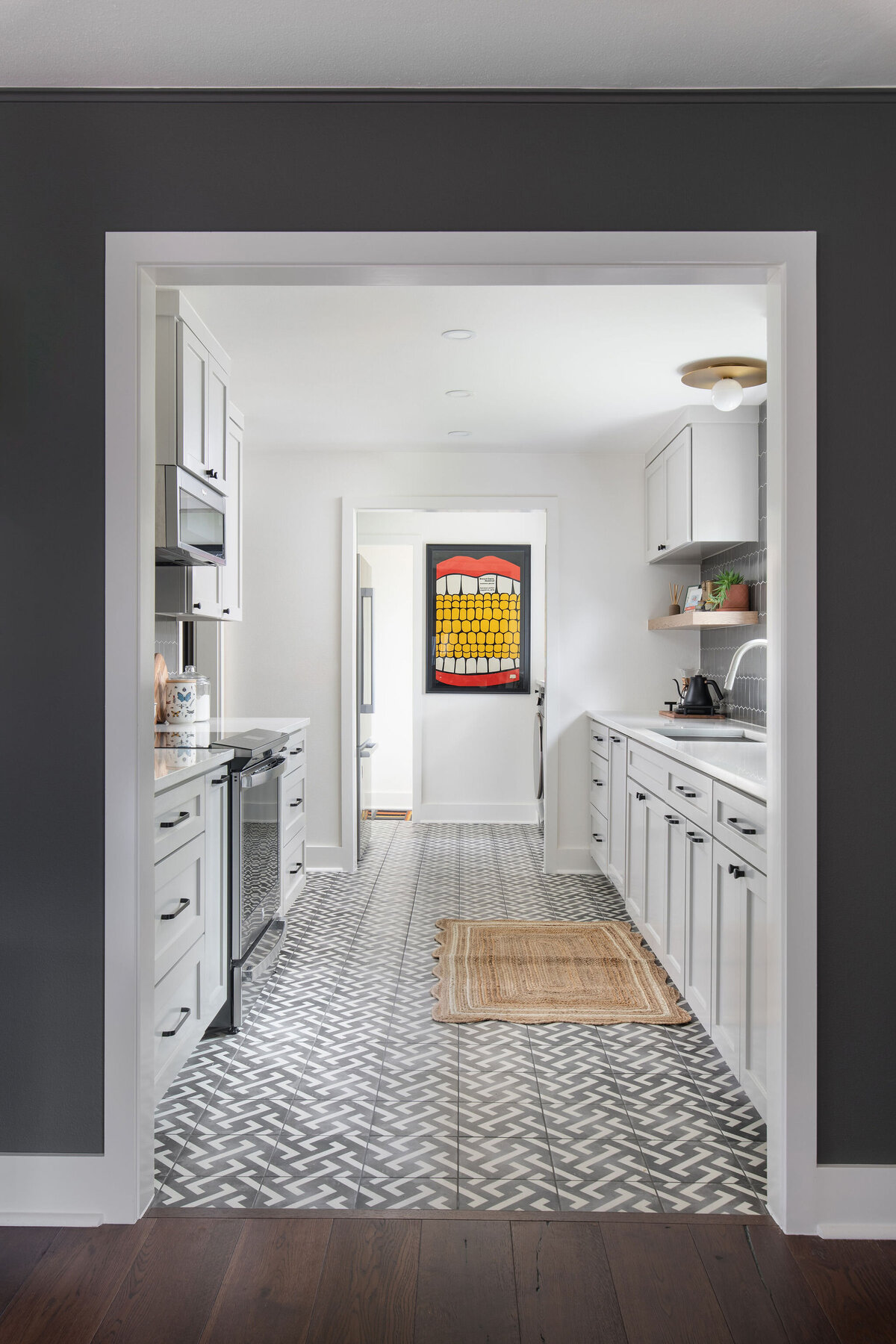 hello-home-galley-kitchen-remodel-gray-tile-backsplash-austin-tx-4