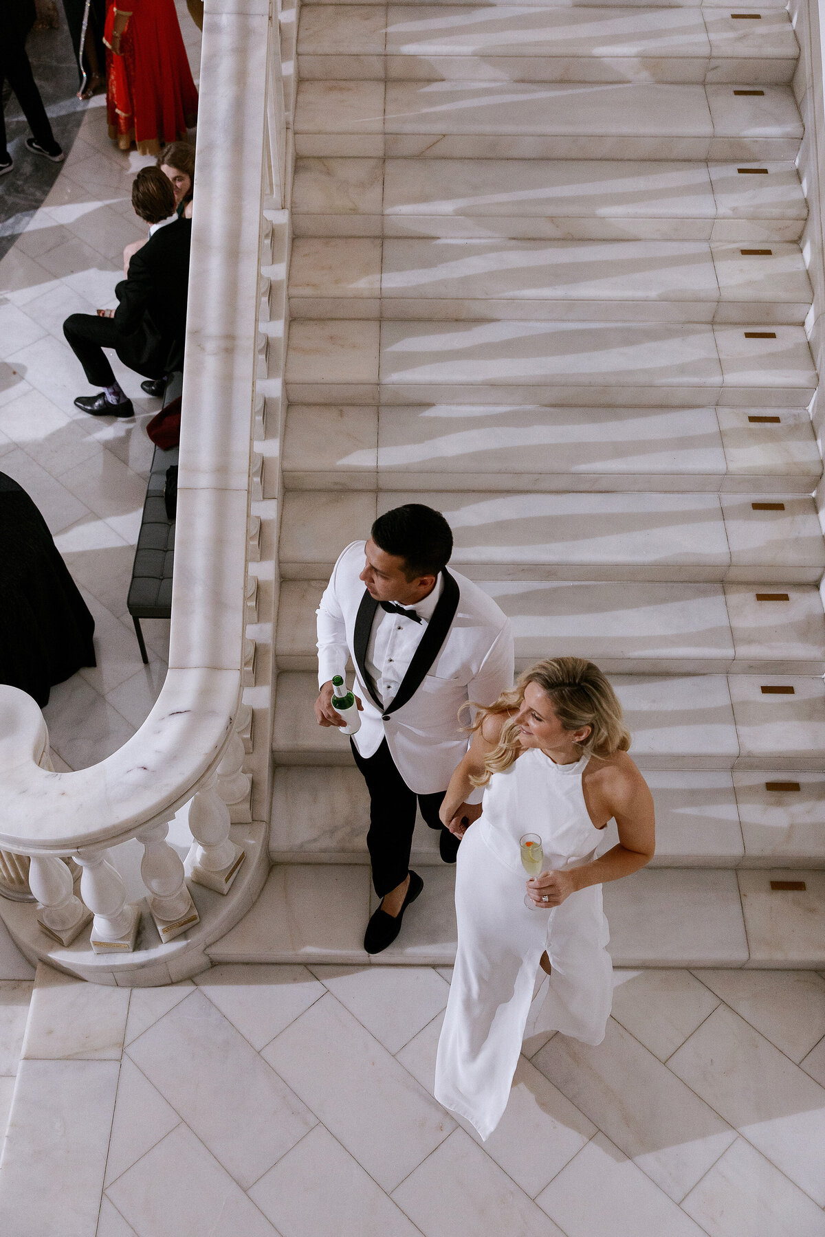 Multicultural Black Tie Wedding at The National Museum of Women in the Arts in Washington, DC 0057