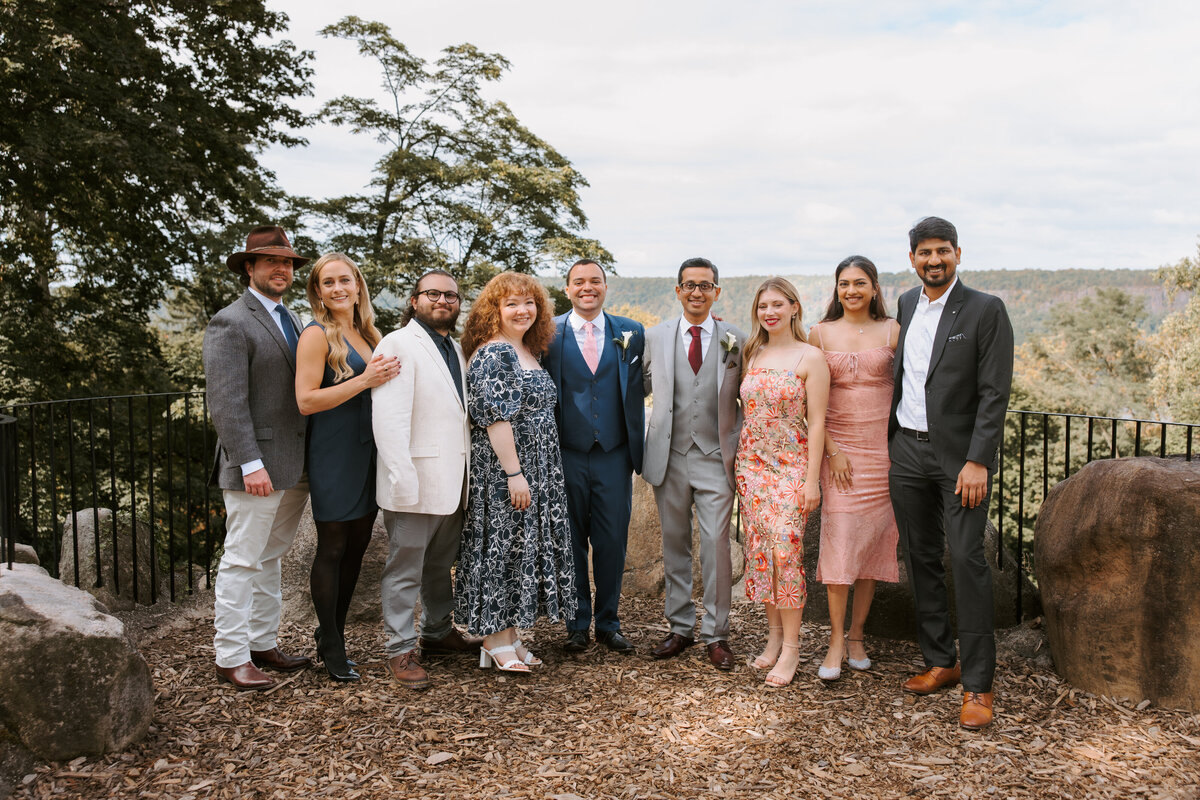 Mehul & Stefan - Rezdora NYC Untermyer Gardens - Intimate Wedding Previews 023